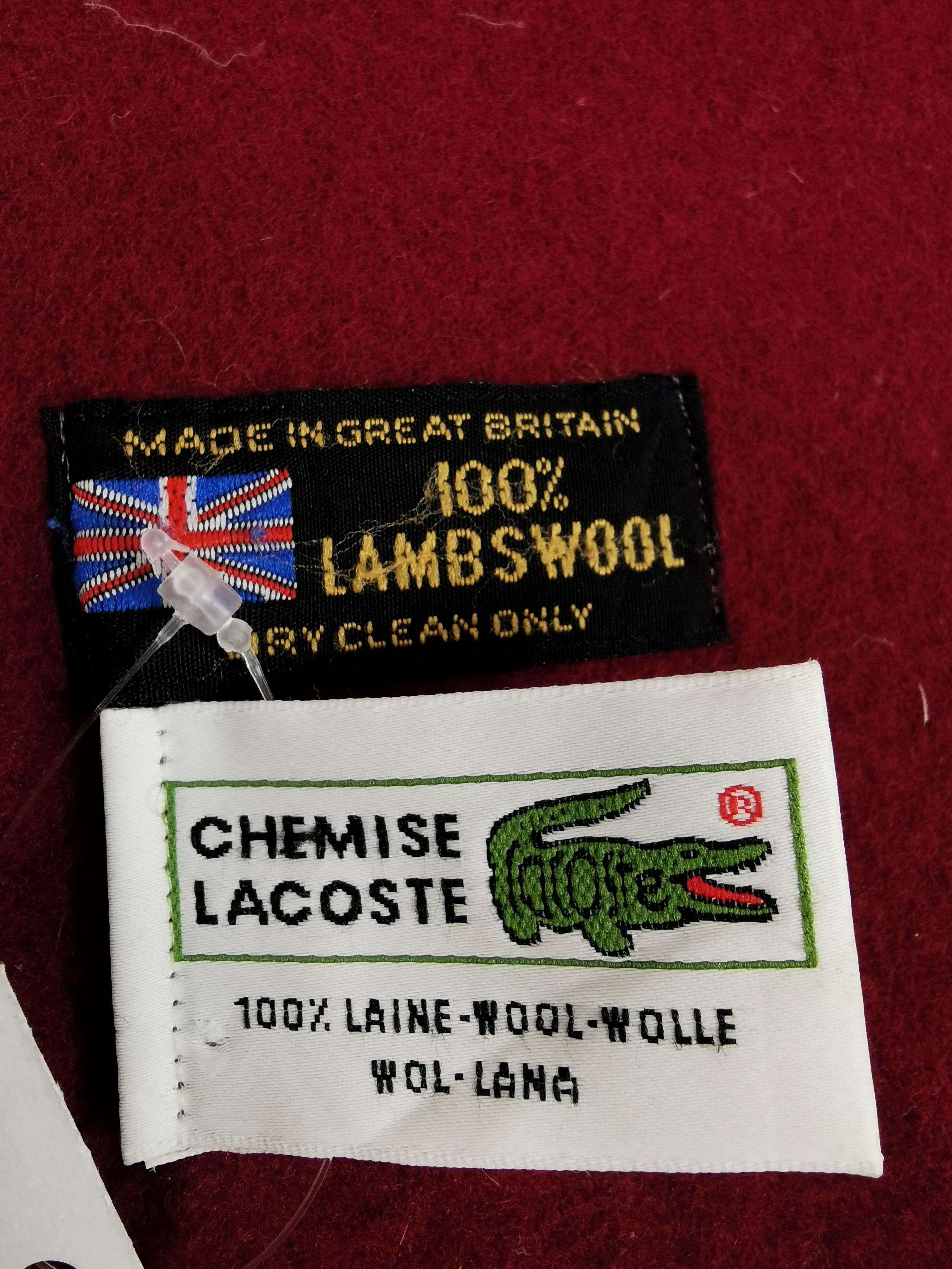 Lacoste Lacoste scarf muffler Size ONE SIZE - 4 Thumbnail