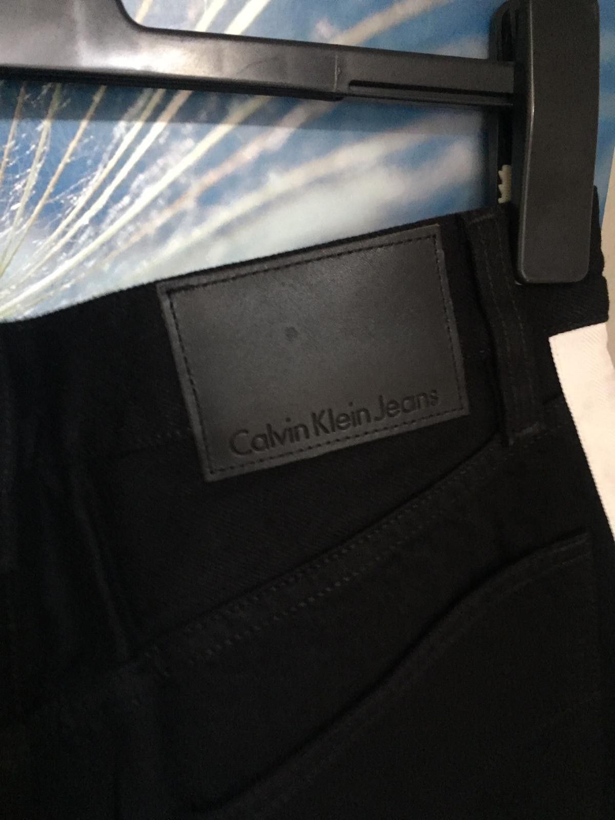 Calvin Klein Br25 - Calvin Klein Black Denim Jean Size US 31 - 9 Thumbnail
