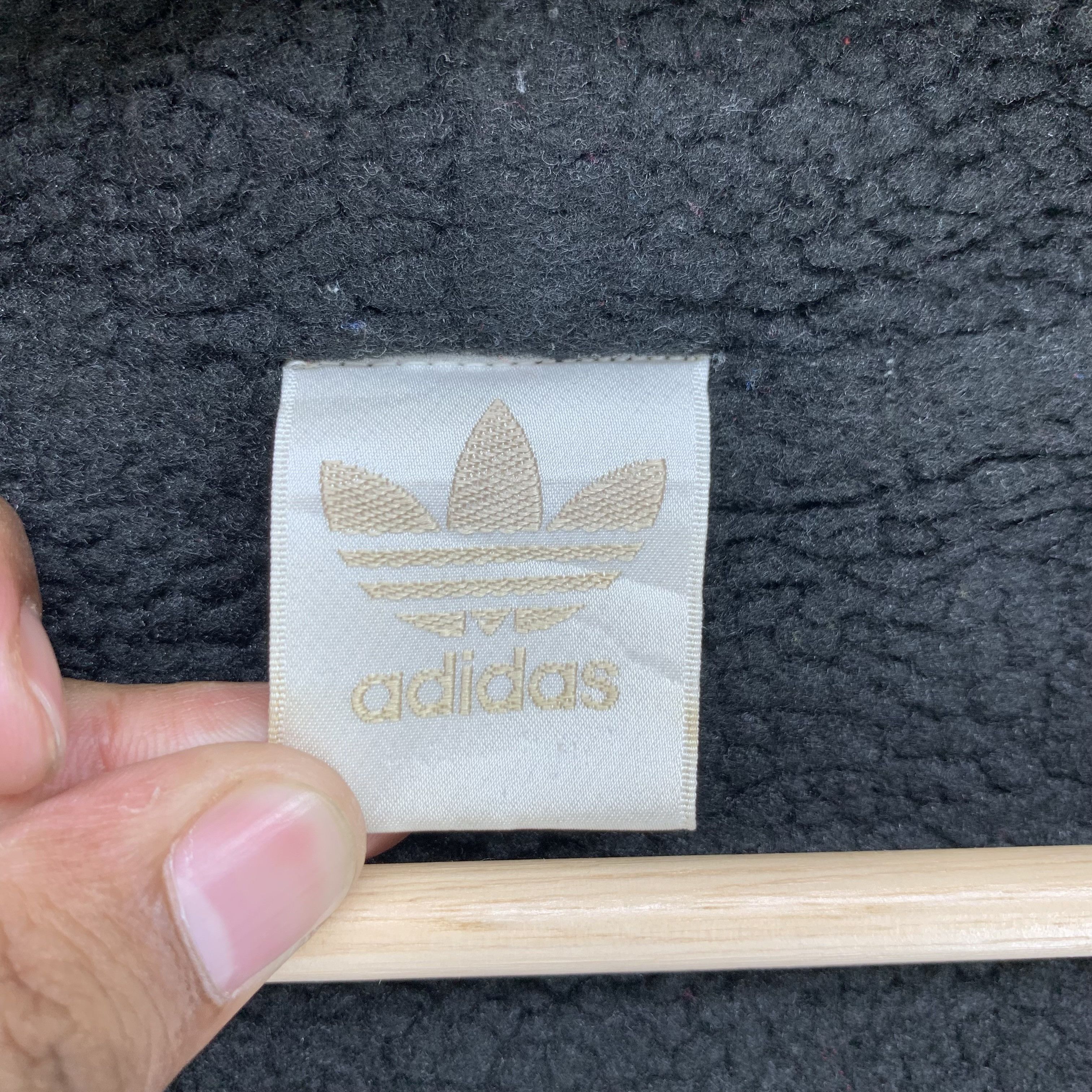 Adidas Vintage Adidas Trefoil Big Logo Zip Up Hoodie #3519-125 Size US XL / EU 56 / 4 - 5 Thumbnail