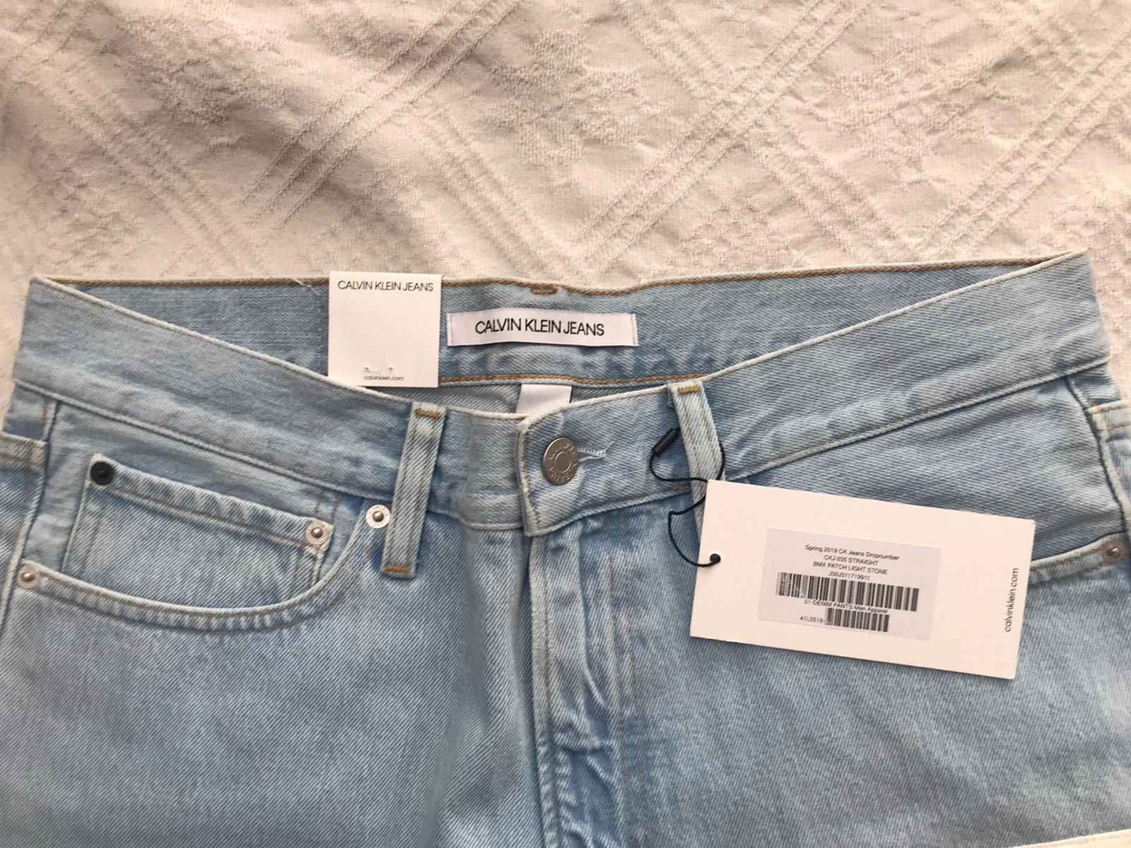 Calvin Klein Pr18 - Calvin Klein Patched Denim Jean Size US 32 / EU 48 - 3 Thumbnail