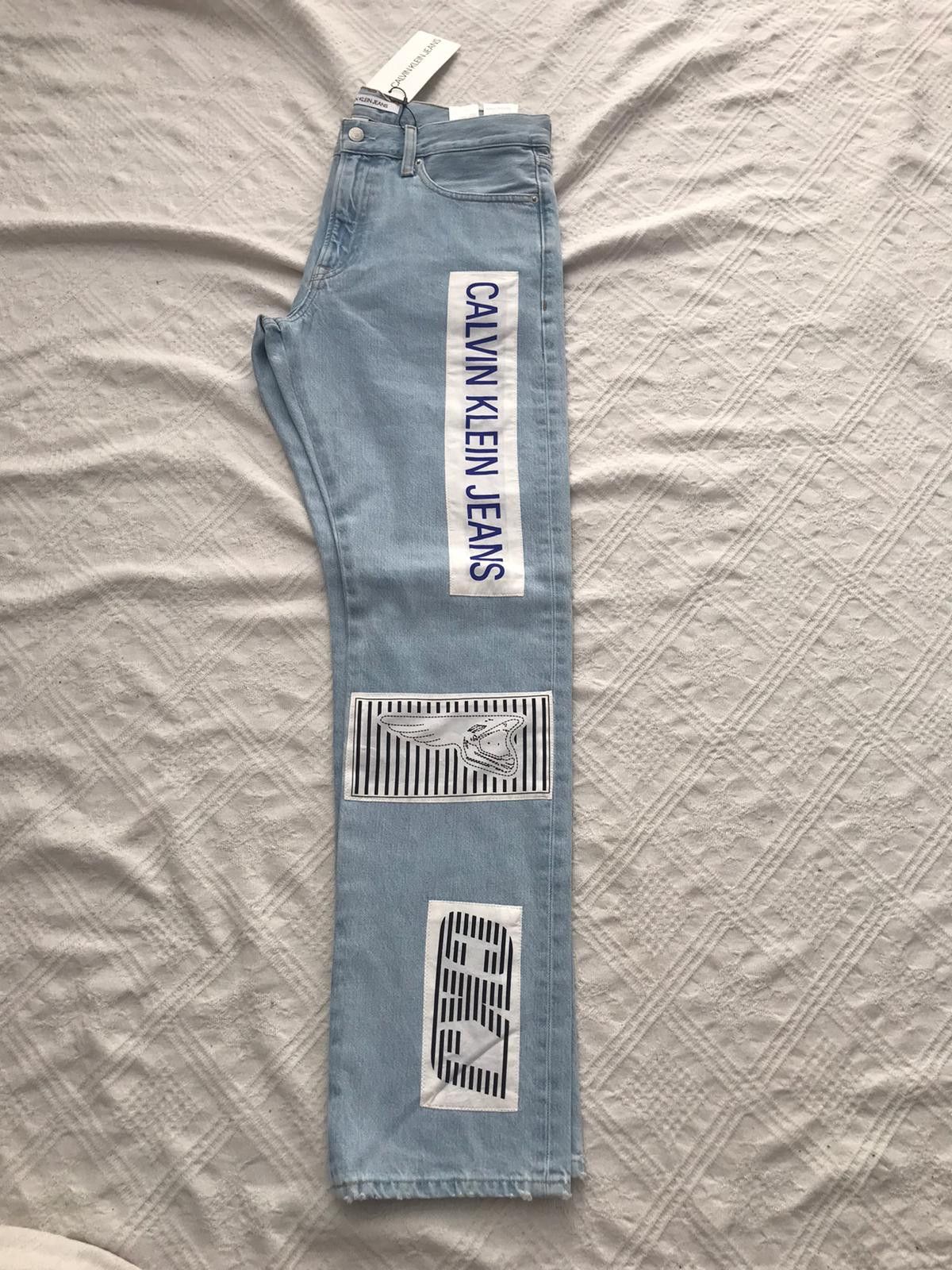 Calvin Klein Pr18 - Calvin Klein Patched Denim Jean Size US 32 / EU 48 - 5 Thumbnail