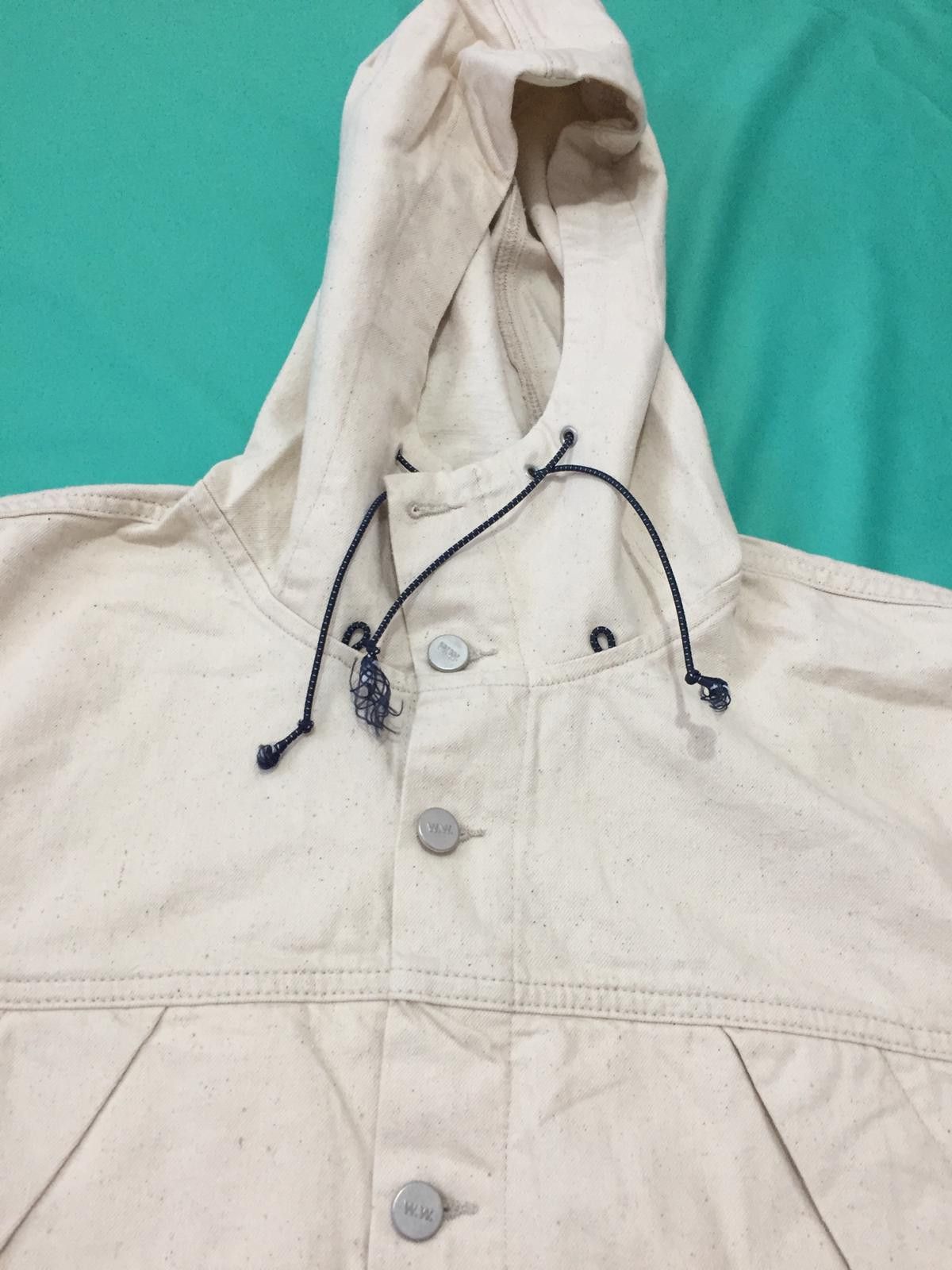 Wood Wood Rp18 - Wood Wood Defected Diego Denim Jacket - Size Large Size US L / EU 52-54 / 3 - 11 Thumbnail