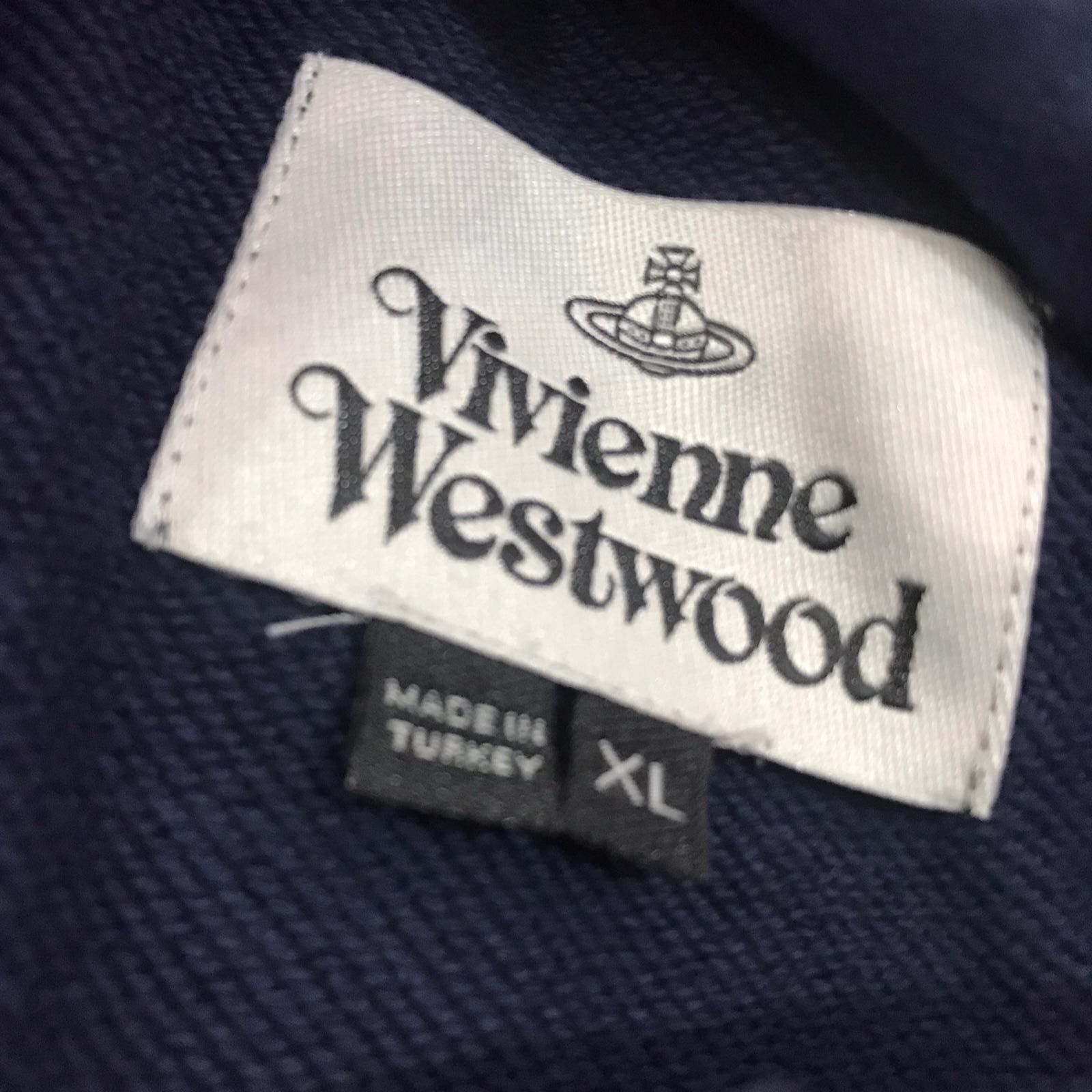 Vivienne Westwood Vivienne Westwood Navy Zip Hoodie Size US XL / EU 56 / 4 - 6 Thumbnail