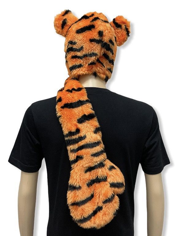 Disney BEST OFFER! 90’s TIGGER POOH Beanie Scarf Hand Warmer Size ONE SIZE - 4 Thumbnail