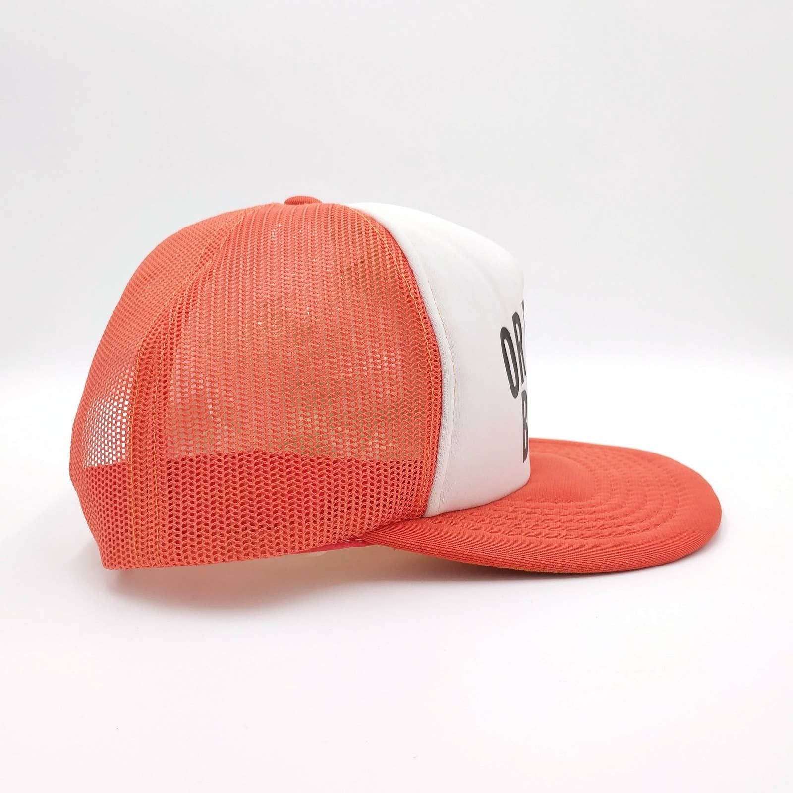 Vintage Vintage Oregon Bowl Snapback Trucker Mesh Hat 70s NCAA Size ONE SIZE - 6 Thumbnail