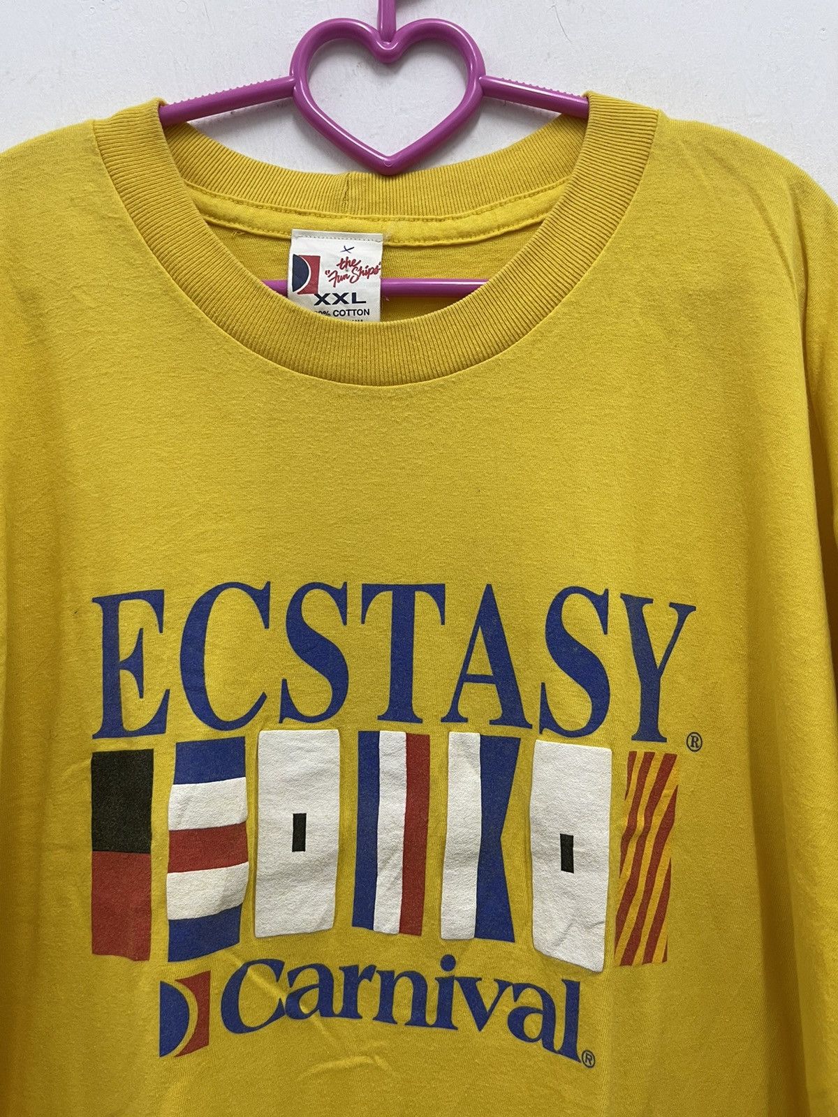 Vintage Rare Vintage ECSTASY CARNIVAL Promo Tee Size US XXL / EU 58 / 5 - 2 Thumbnail