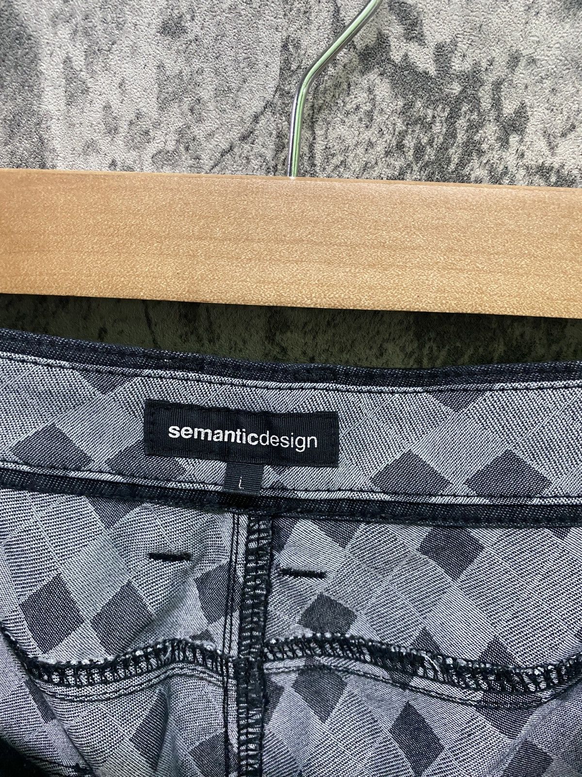 Japanese Brand SEMANTIC DESIGN Cargo Multi pocket Abstract Design pant Size US 32 / EU 48 - 20 Thumbnail