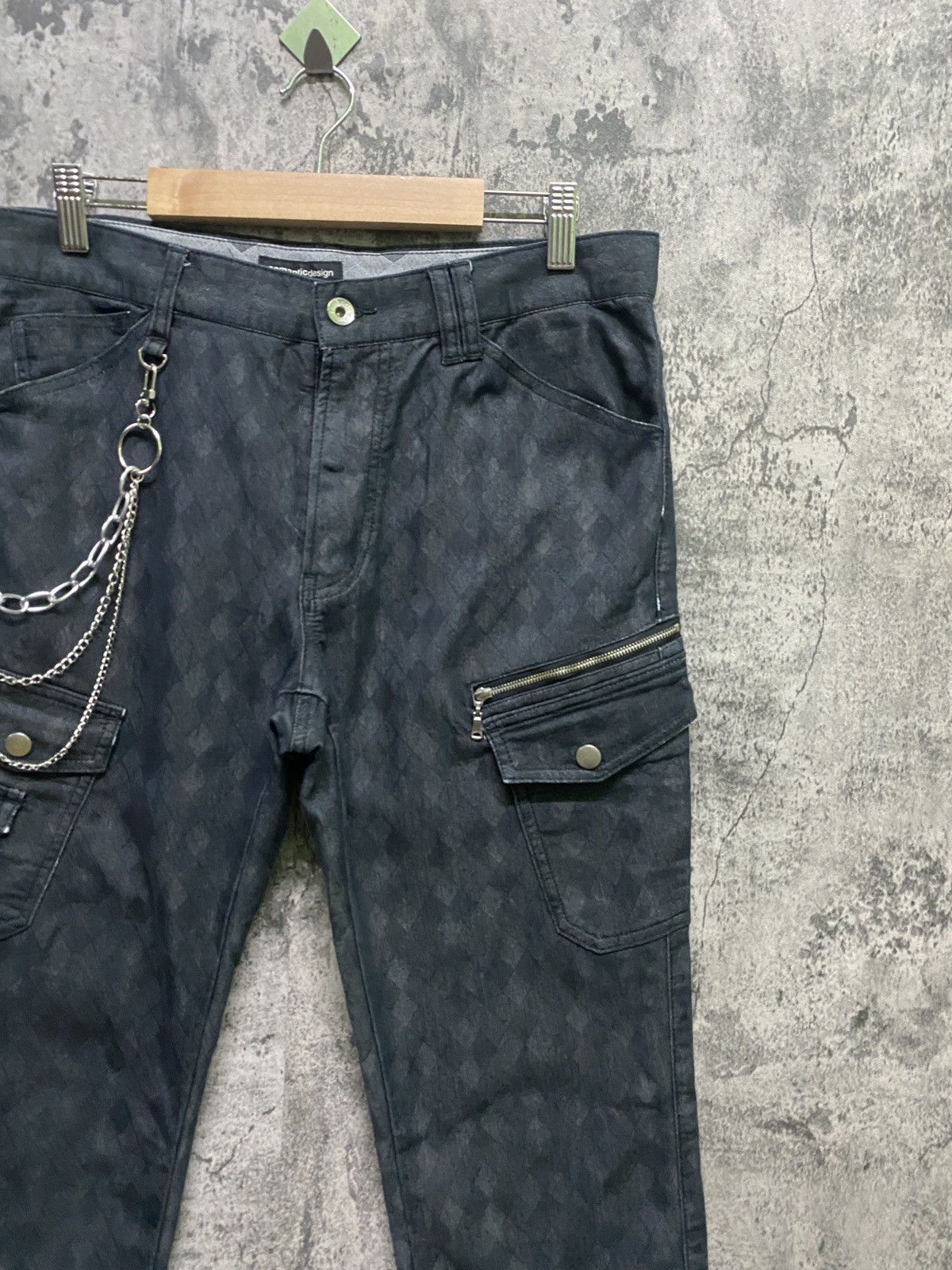 Japanese Brand SEMANTIC DESIGN Cargo Multi pocket Abstract Design pant Size US 32 / EU 48 - 5 Thumbnail