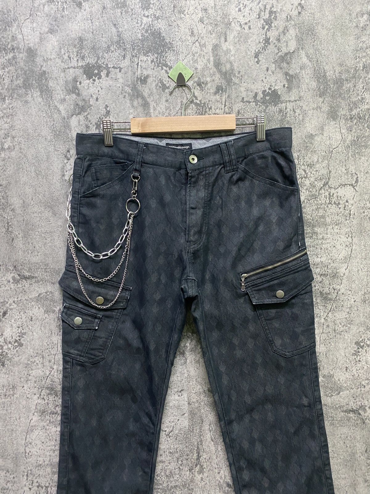 Japanese Brand SEMANTIC DESIGN Cargo Multi pocket Abstract Design pant Size US 32 / EU 48 - 3 Thumbnail