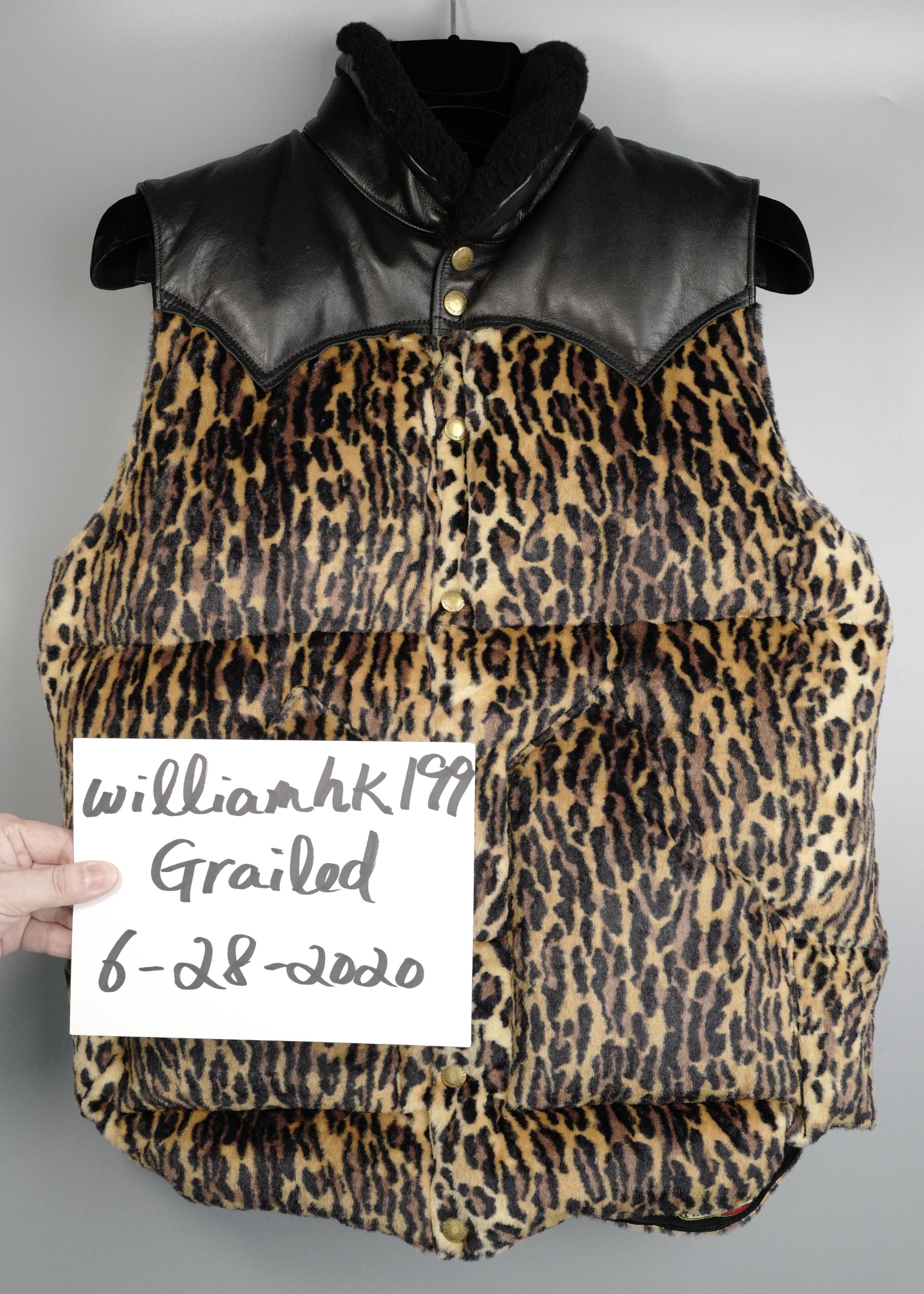 WACKO MARIA × Rocky Mountain レオパードダウンベスト WACKO MARIA × Rocky Mountain レオパードダウンベスト WACKOMARIA