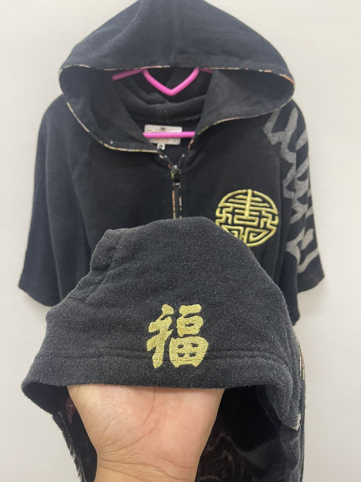 Karakuri Tamashii Rare Vintage KARAKURI TAMASHI Japan Sukajan Hoodie Size US L / EU 52-54 / 3 - 8 Thumbnail