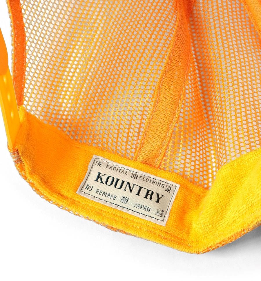 Kapital kapital DENIM REPAIR SERVICE PT denim truck cap hat trucker Size ONE SIZE - 11 Thumbnail