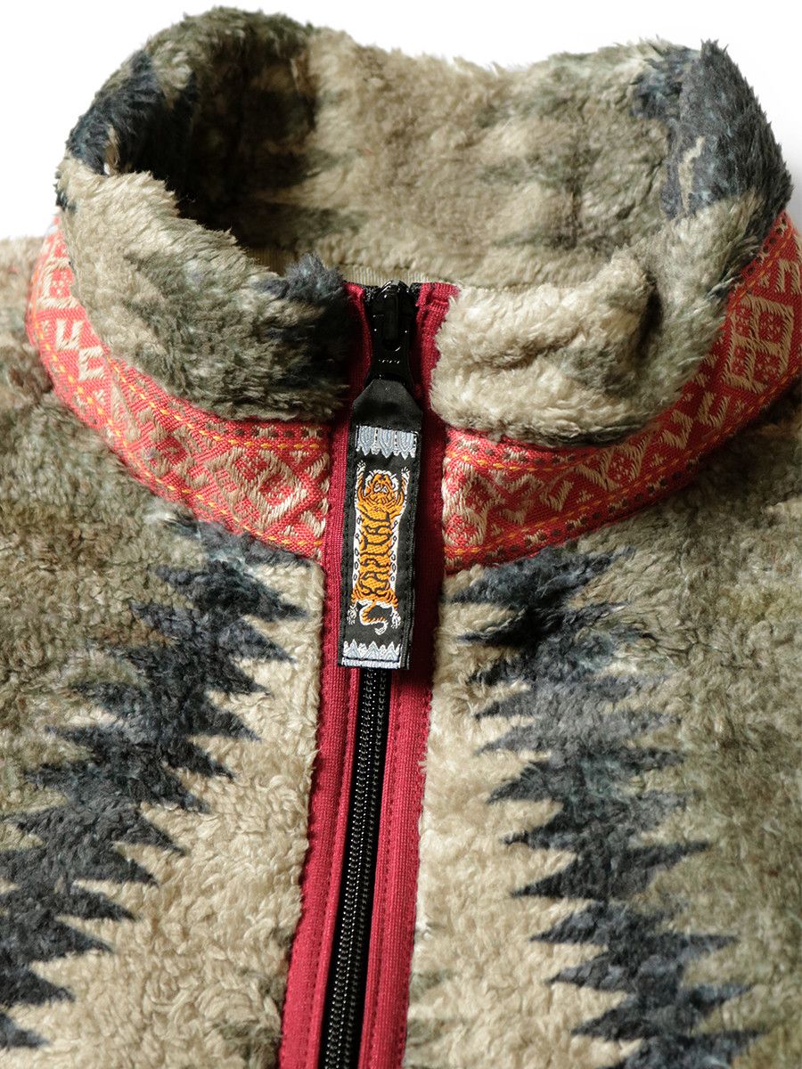 Kapital Kapital Thundermother pattern fleece ZIP jacket Size US M / EU 48-50 / 2 - 4 Thumbnail
