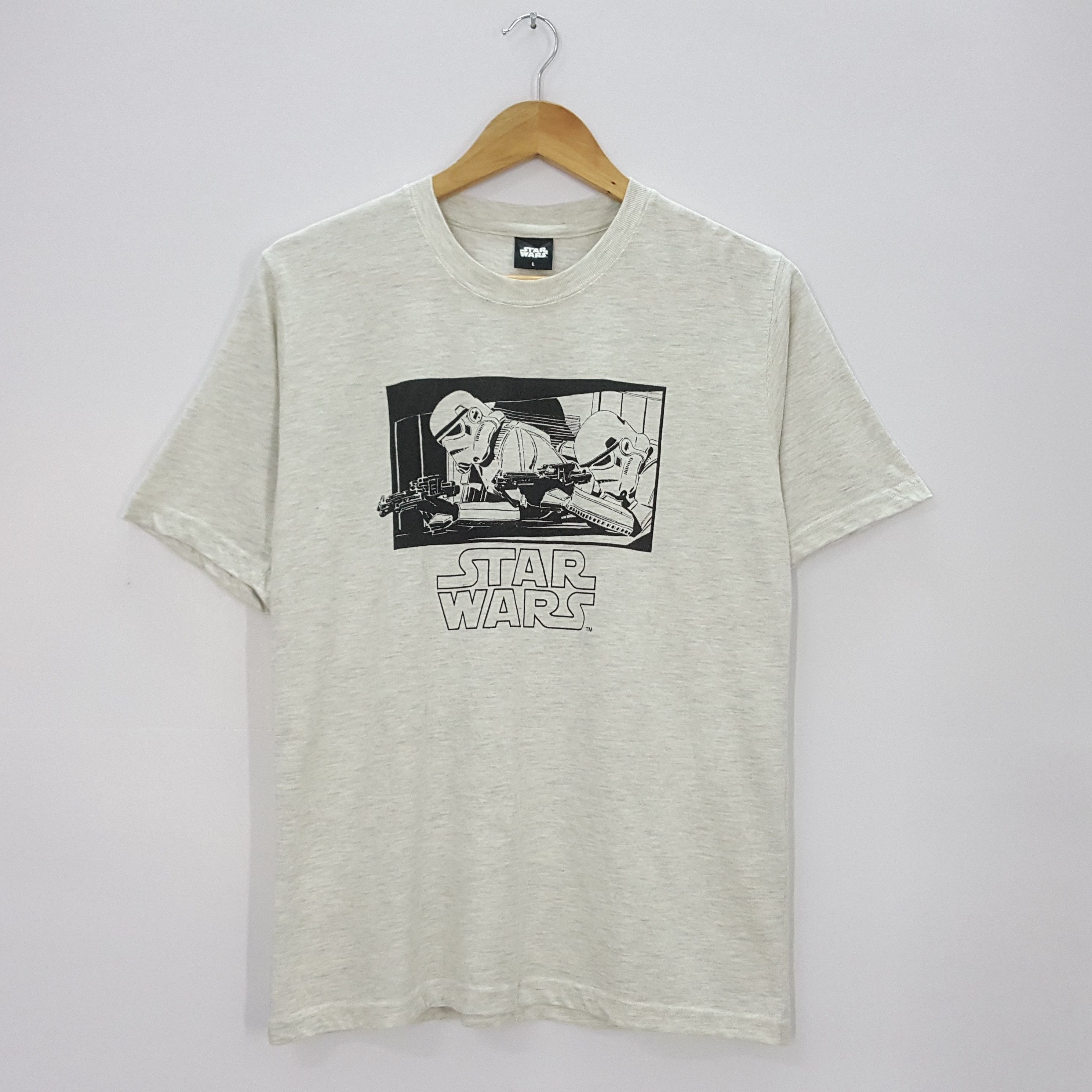 Star Wars × Vintage Vintage STAR WARS nice design t-shirt Size US M / EU 48-50 / 2 - 1 Thumbnail