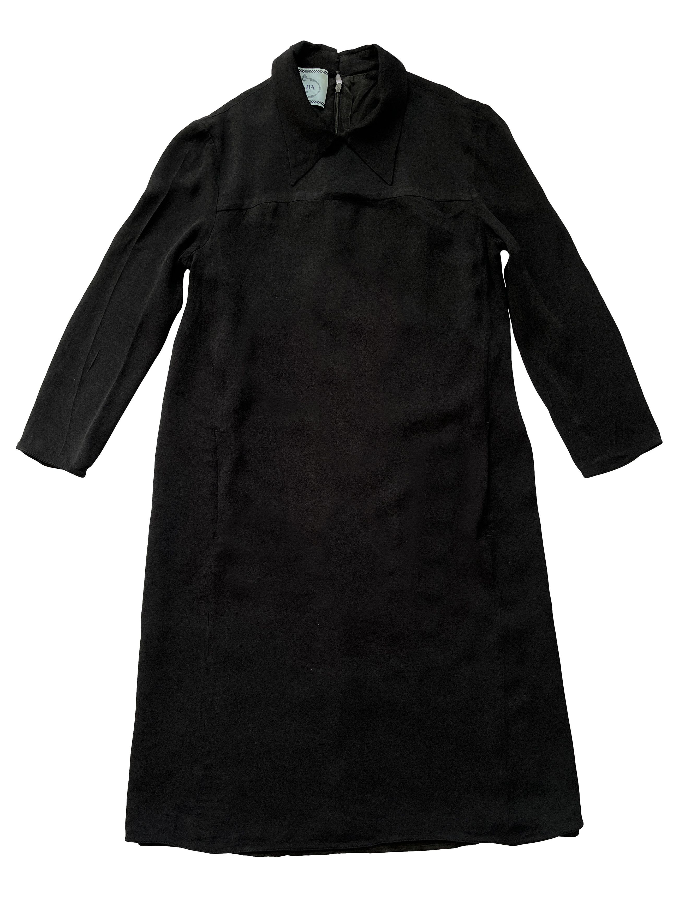 ⚡️QUICK SALE⚡️2017 Prada Black Crêpe Dress