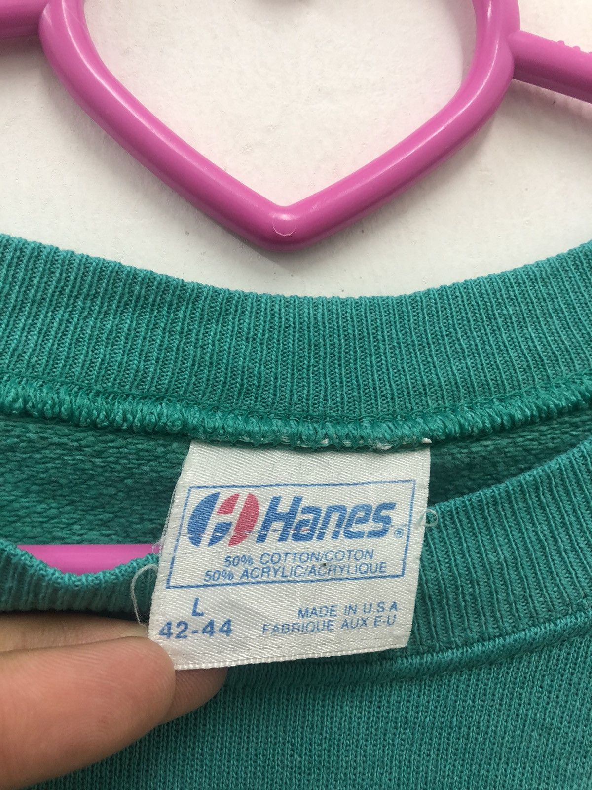 Hanes Rare 90s Vintage CALYPSO Sweatshirt Size US L / EU 52-54 / 3 - 5 Thumbnail