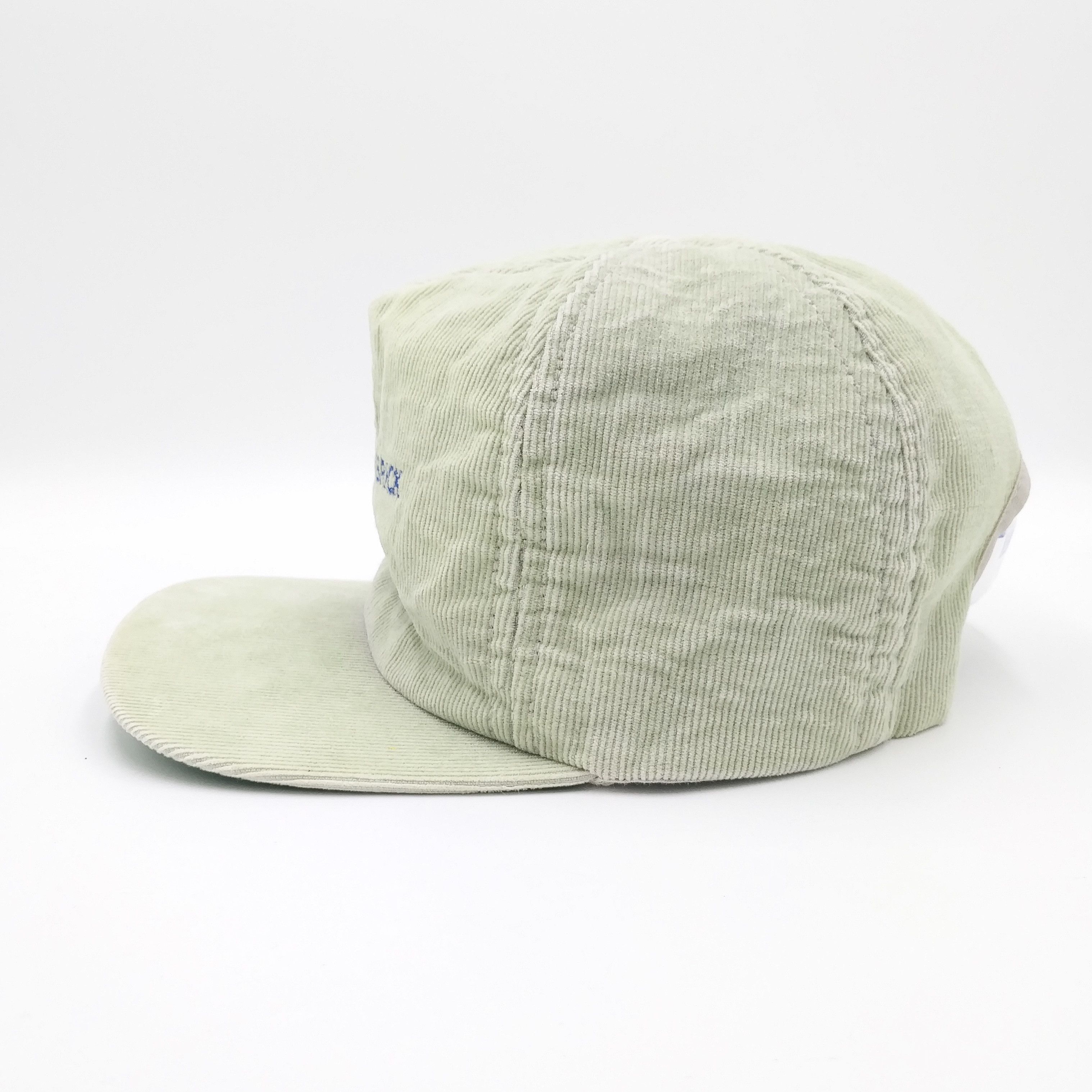 Vintage Vintage CASTAIC BRICK Corduroy Snapback Trucker Hat Size ONE SIZE - 4 Thumbnail