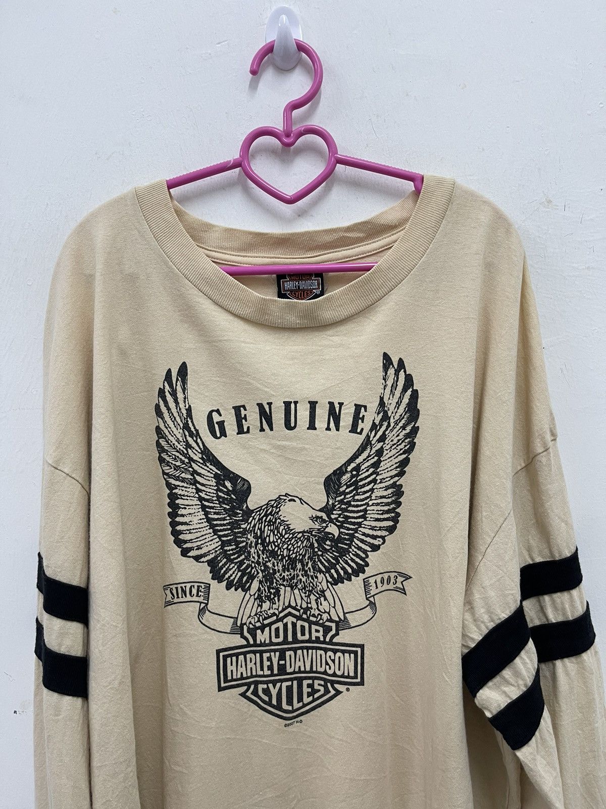 Harley Davidson Rare Vintage HARLEY DAVIDSON MOTORCYCLES Shirt Size US XXL / EU 58 / 5 - 2 Thumbnail