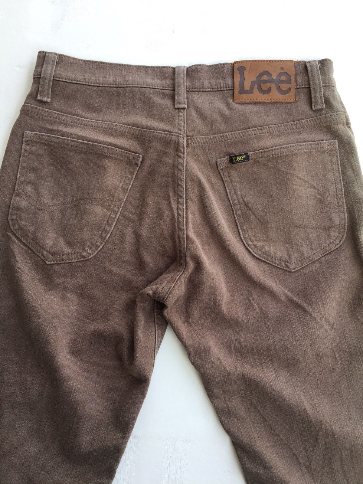 Japanese Brand × Lee Brown Lee Riders Mix Wool Jeans Size US 30 / EU 46 - 7 Thumbnail