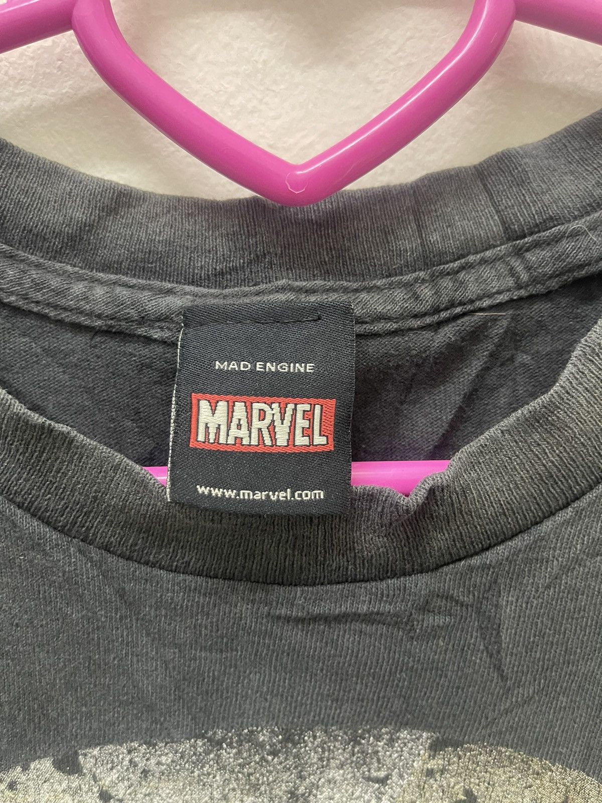 Mad Engine Rare THE PUNISHER Mad Engine Marvel Skull 2011 Promo Tee Size US XL / EU 56 / 4 - 3 Thumbnail