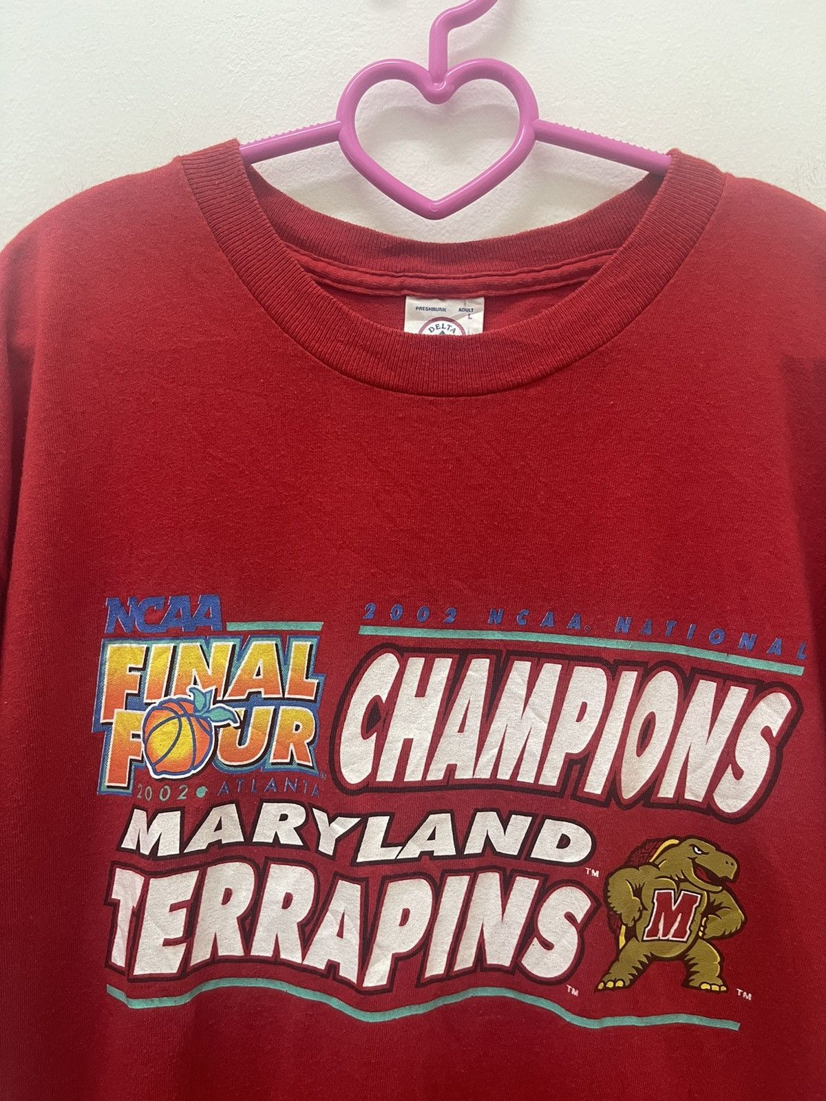NCAA Vintage NCAA Final Four 2002 Champions Maryland Terrapins Size US L / EU 52-54 / 3 - 2 Thumbnail