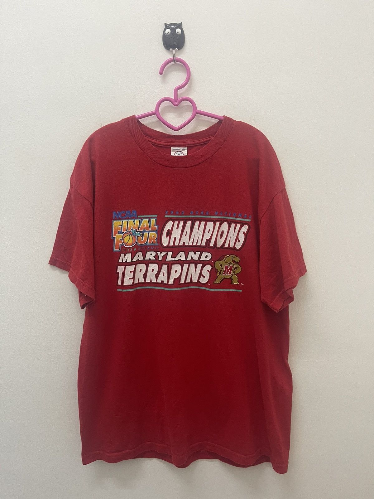NCAA Vintage NCAA Final Four 2002 Champions Maryland Terrapins Size US L / EU 52-54 / 3 - 1 Thumbnail