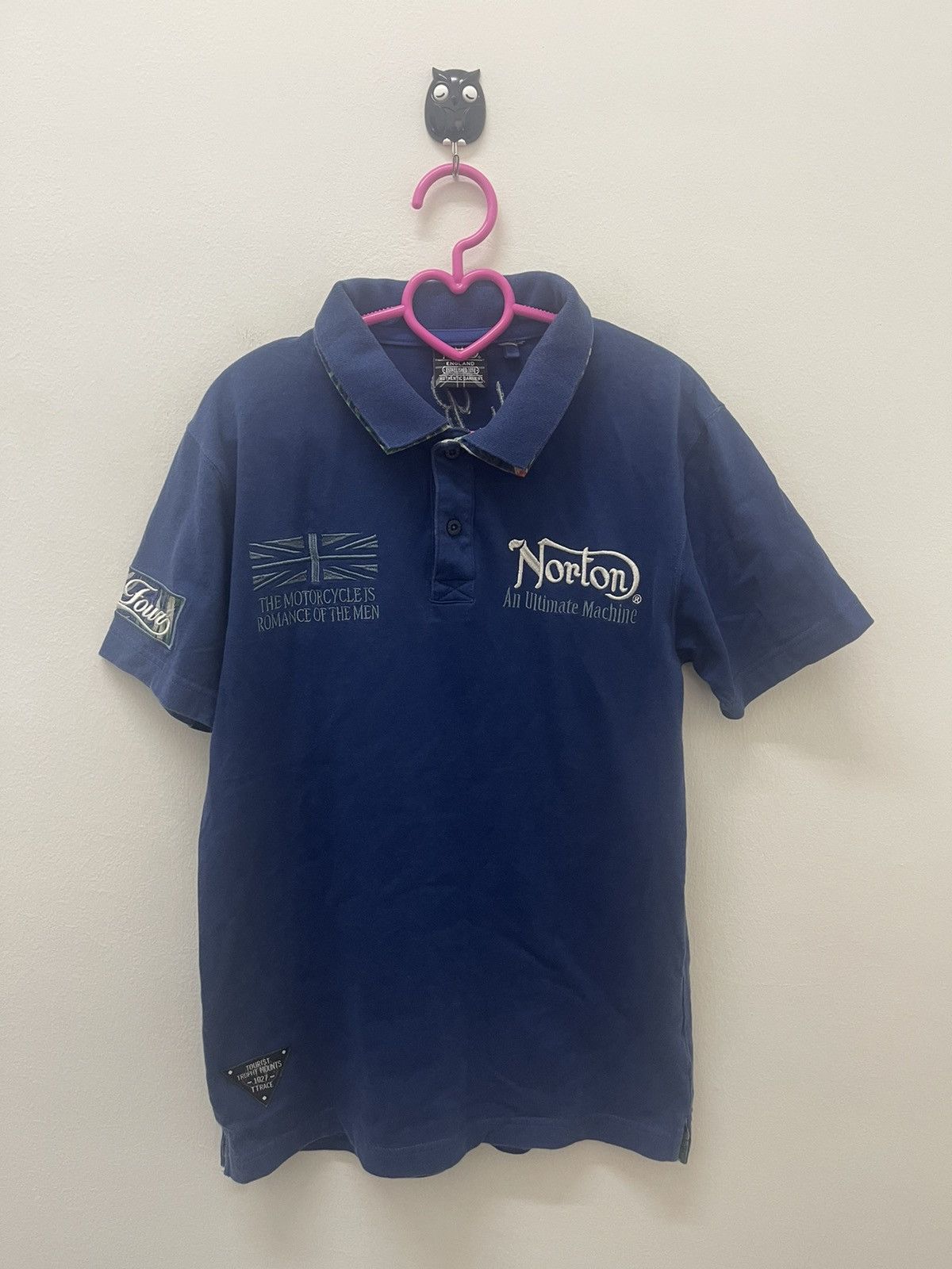 Norton Rare Vintage NORTON Unapproachable Big Four Polo Size US M / EU 48-50 / 2 - 5 Thumbnail