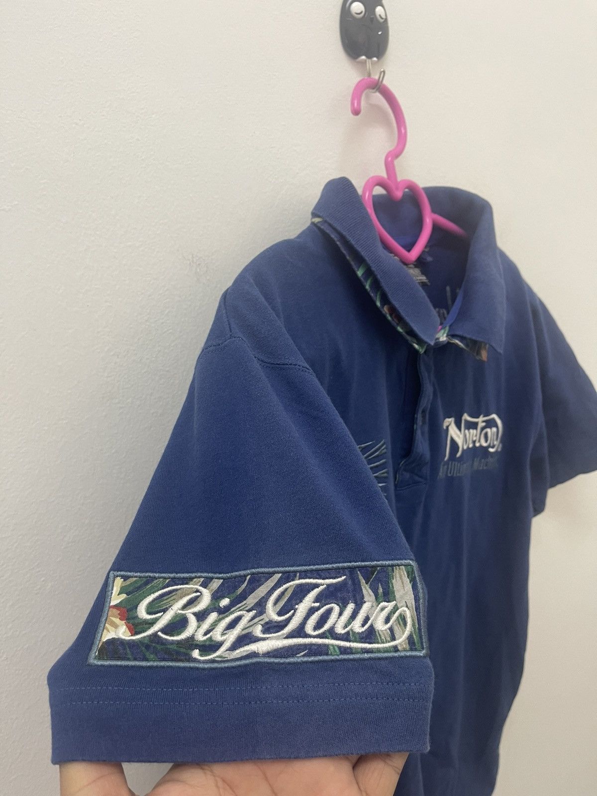 Norton Rare Vintage NORTON Unapproachable Big Four Polo Size US M / EU 48-50 / 2 - 6 Thumbnail