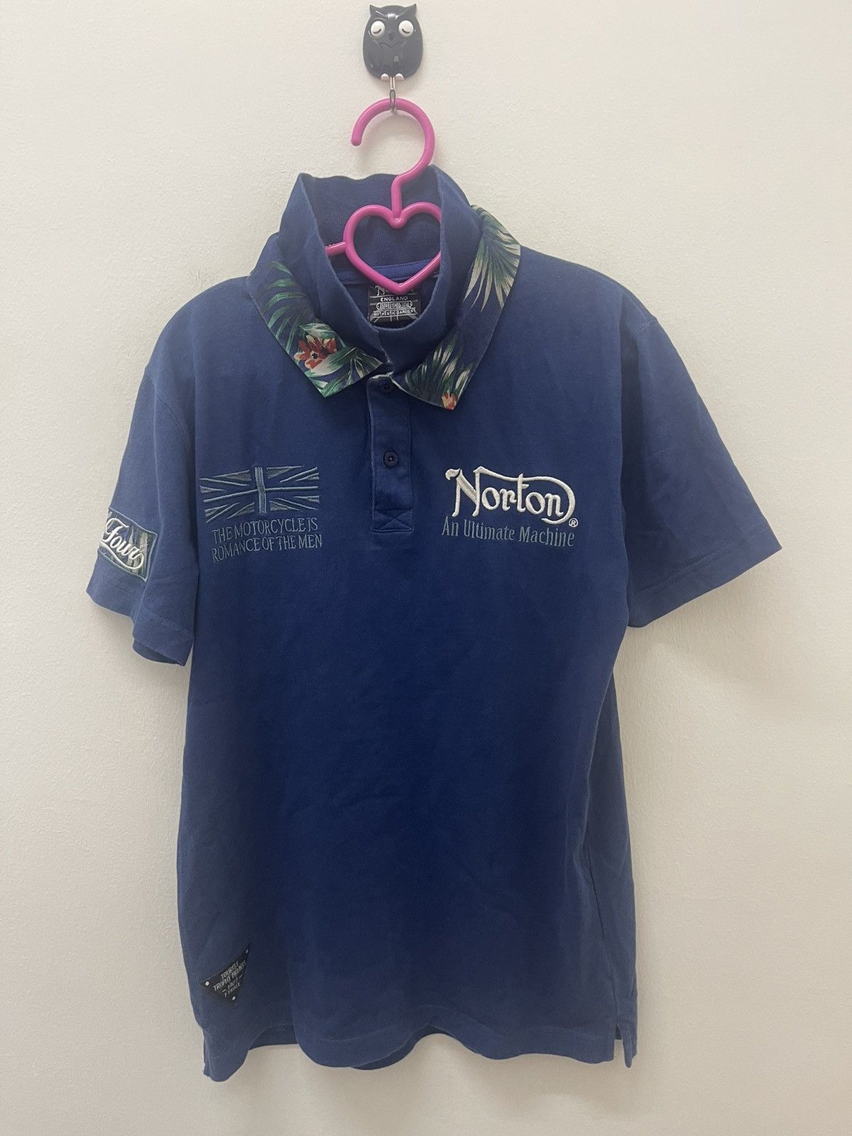 Norton Rare Vintage NORTON Unapproachable Big Four Polo Size US M / EU 48-50 / 2 - 4 Thumbnail