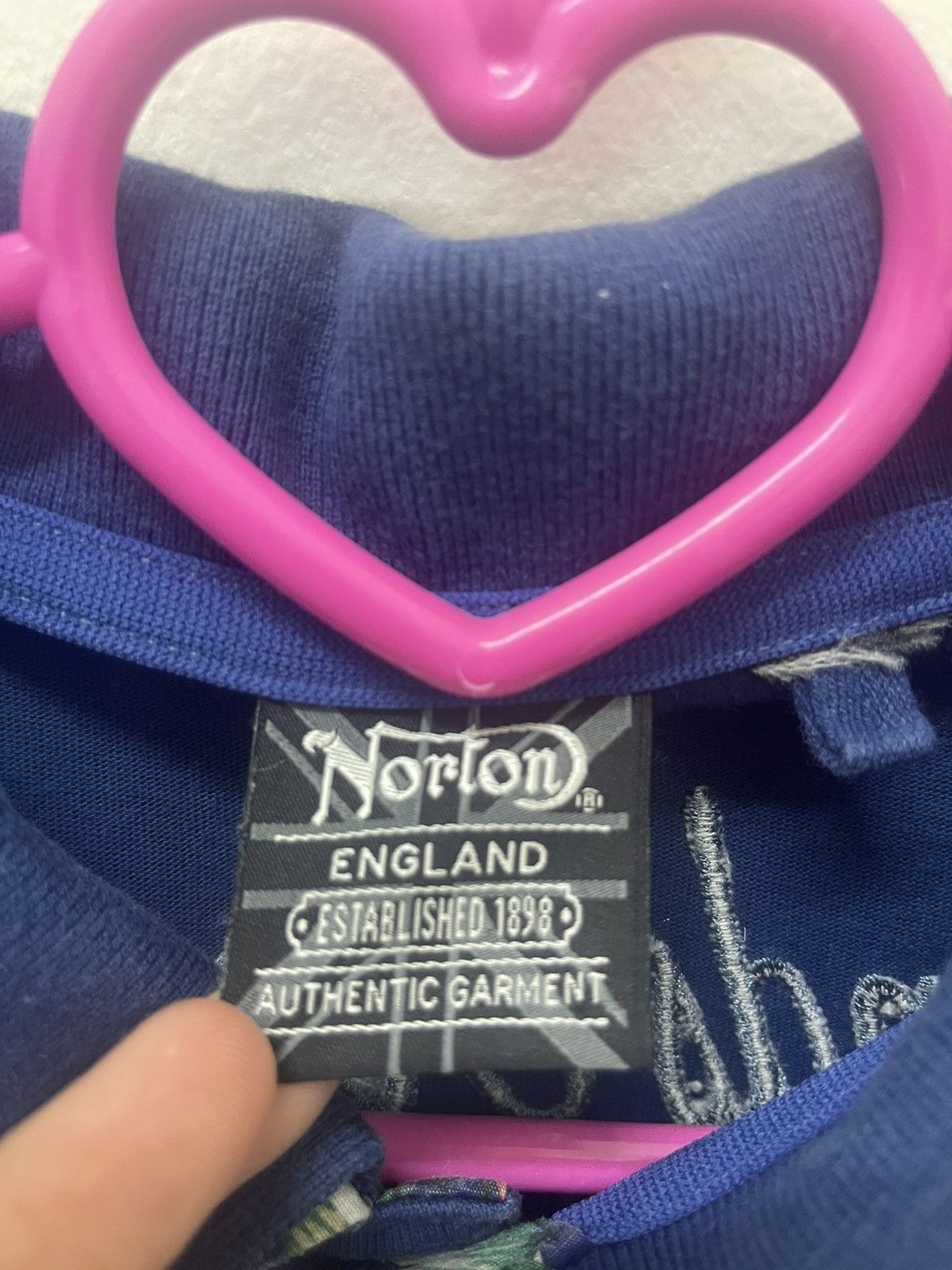 Norton Rare Vintage NORTON Unapproachable Big Four Polo Size US M / EU 48-50 / 2 - 10 Thumbnail