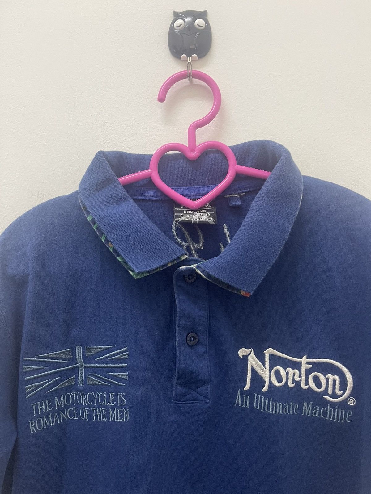 Norton Rare Vintage NORTON Unapproachable Big Four Polo Size US M / EU 48-50 / 2 - 8 Thumbnail