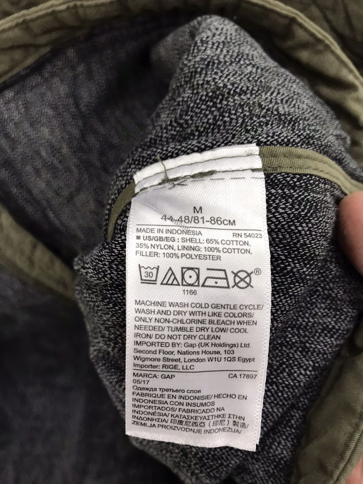 Gap GAP Vintage Vest Size US M / EU 48-50 / 2 - 12 Thumbnail