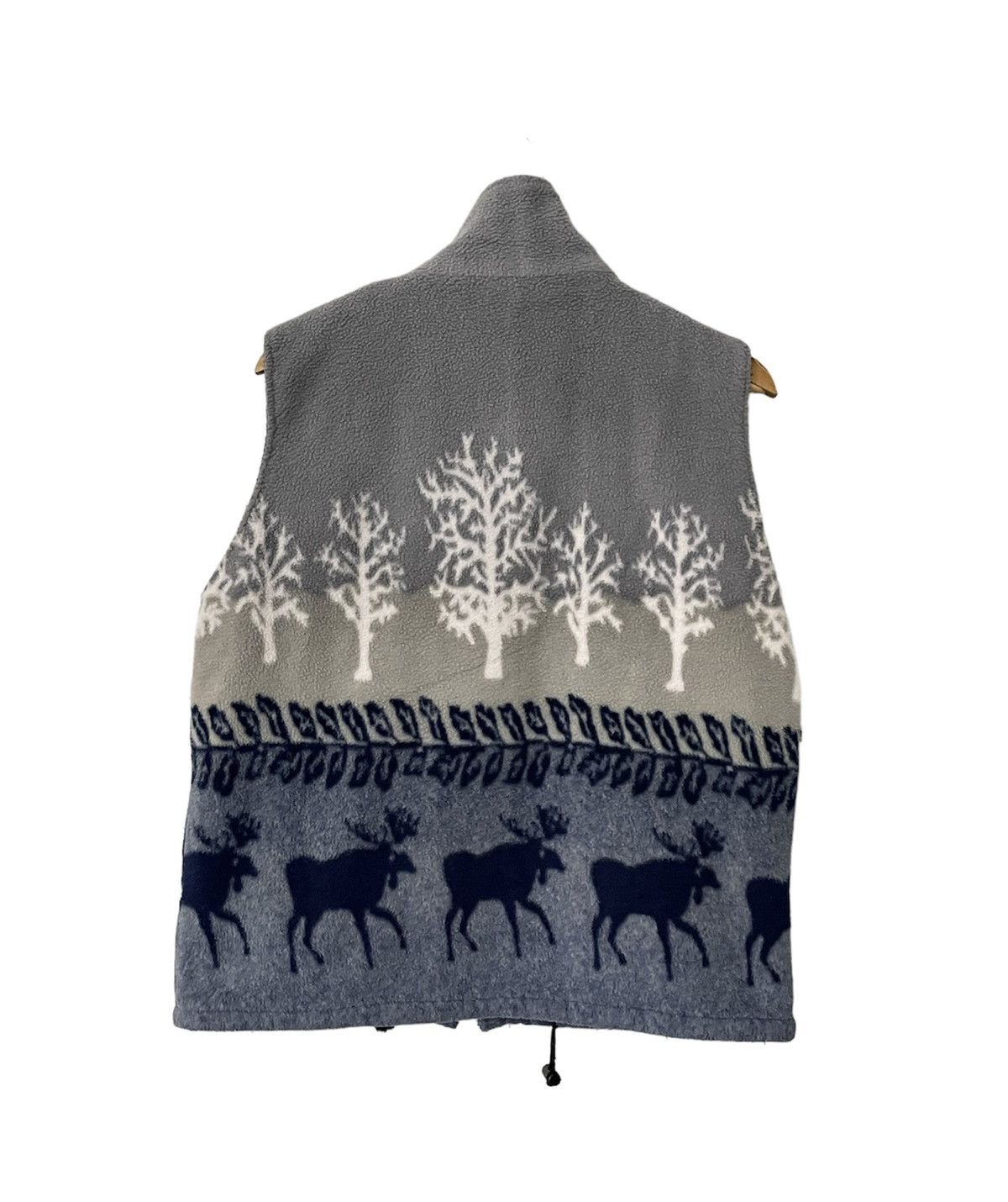 Japanese Brand × Vintage Vintage Natural Animal Fleece Zipper Sleeveless Size US M / EU 48-50 / 2 - 4 Thumbnail