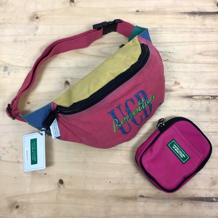 United Colors Of Benetton Ucb Waist Bag Colour Block With Free T Grailed 1579