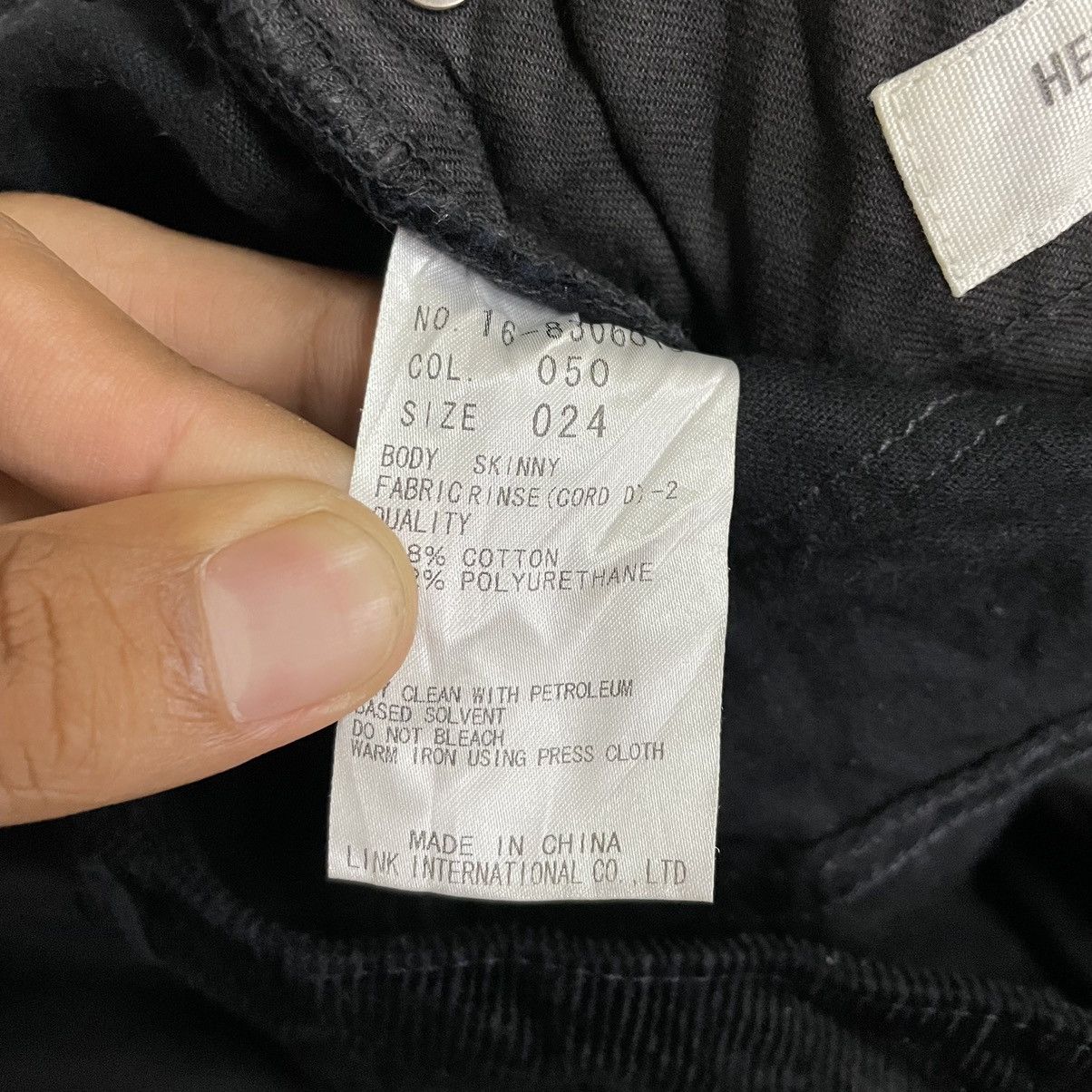 Helmut Lang ORIGINAL SKINNY CURDUROY HELMUT LANG NEW YORK (26×35) Size US 27 - 5 Thumbnail