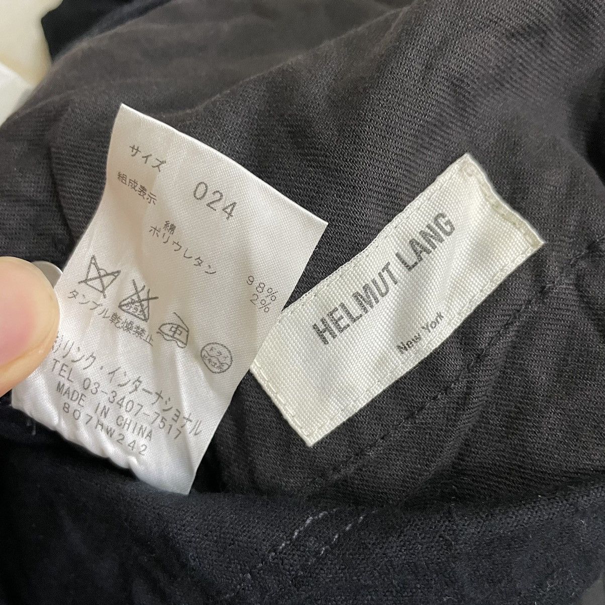 Helmut Lang ORIGINAL SKINNY CURDUROY HELMUT LANG NEW YORK (26×35) Size US 27 - 6 Thumbnail