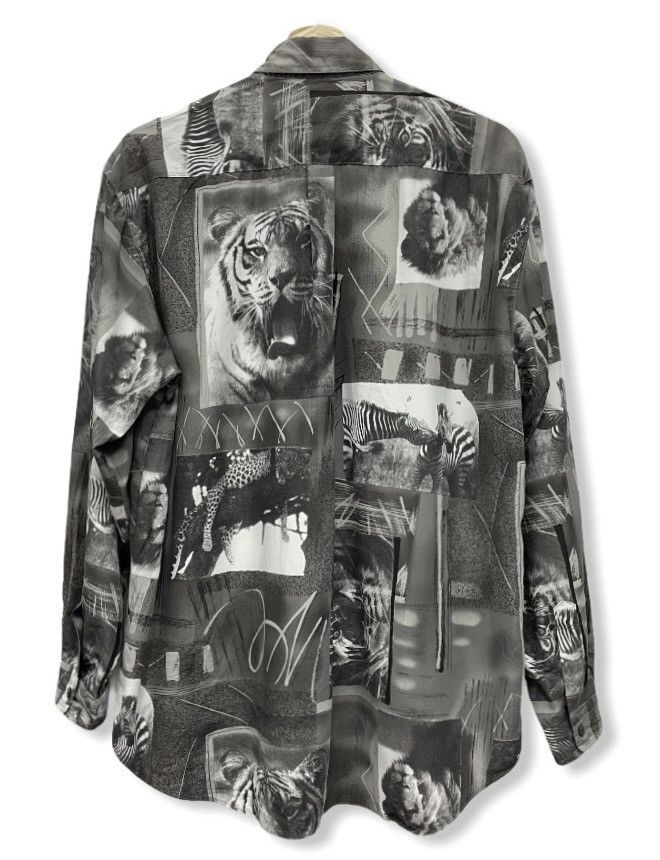 Arts & Science VERY RARE! 90’s CROCODILE Animals Full Print Polyester Shirt Size US M / EU 48-50 / 2 - 4 Thumbnail