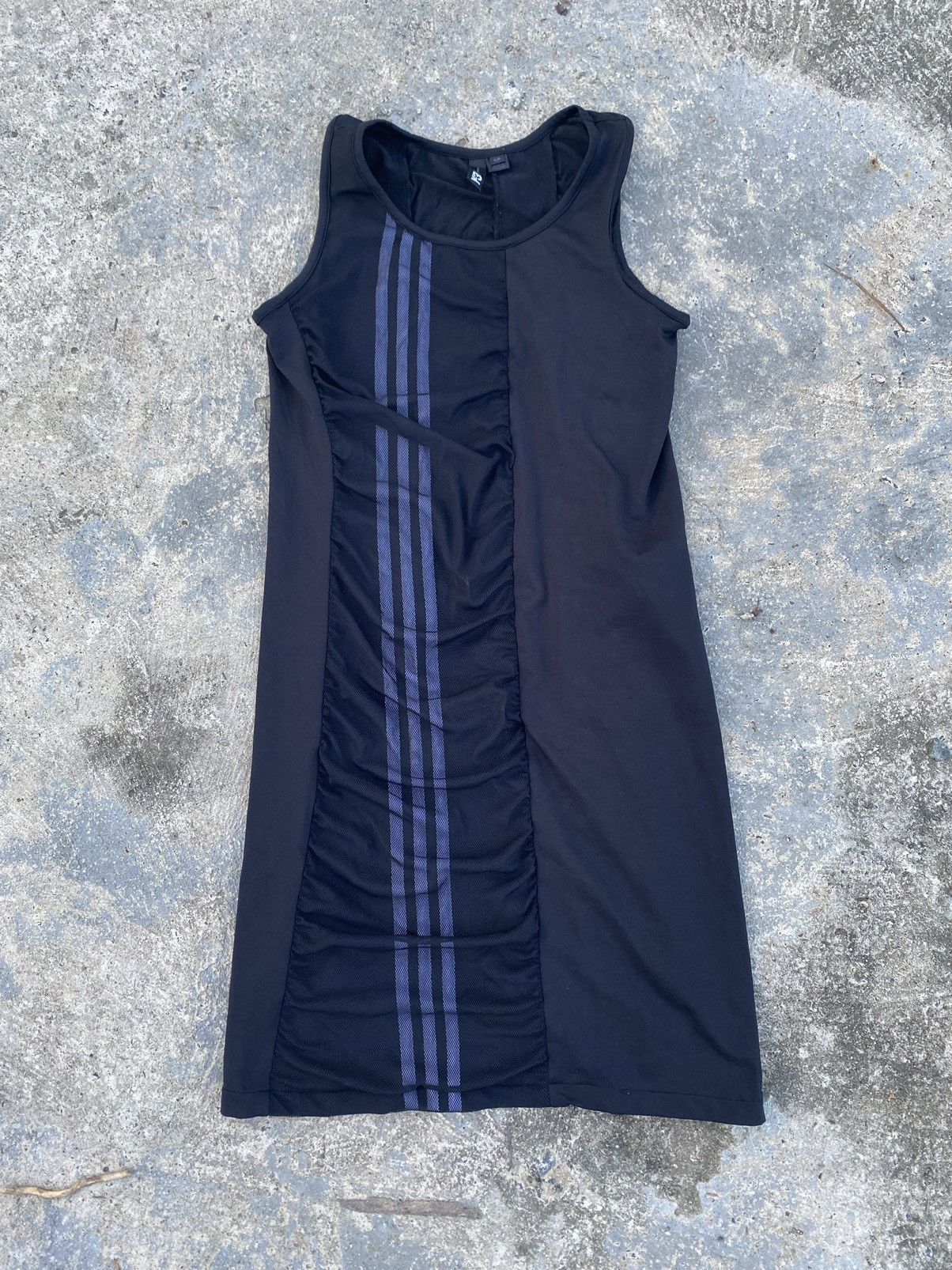 image of Y 3 x Yohji Yamamoto Y-3 Long Tank in Black, Women's (Size Small)