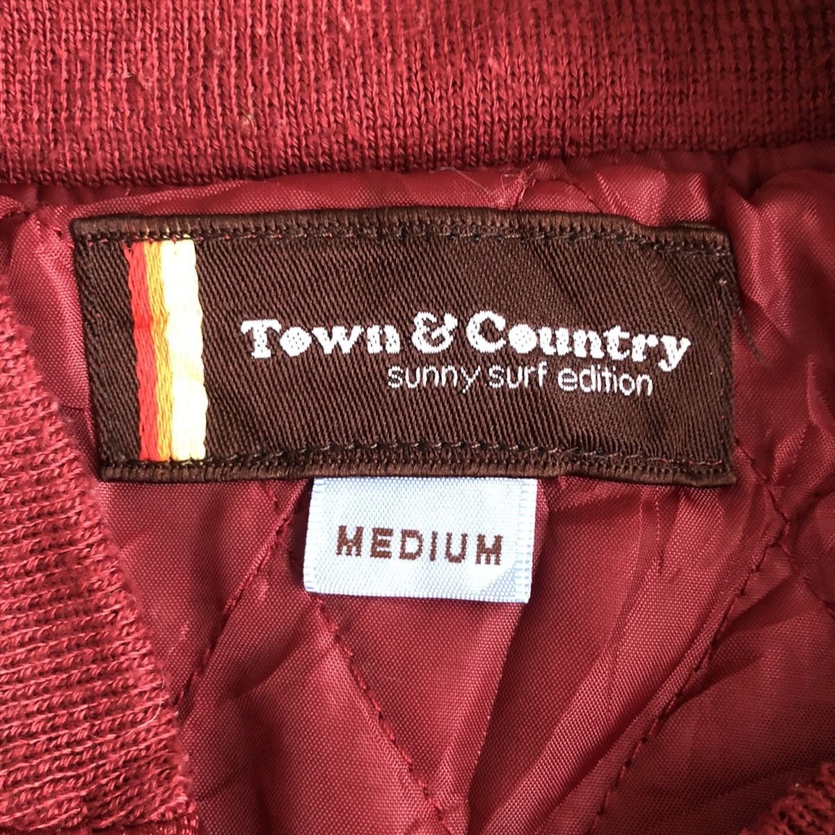 SUKAJAN DRAGON TOWN COUNTRY Surf Embroidery Bombers Jacket