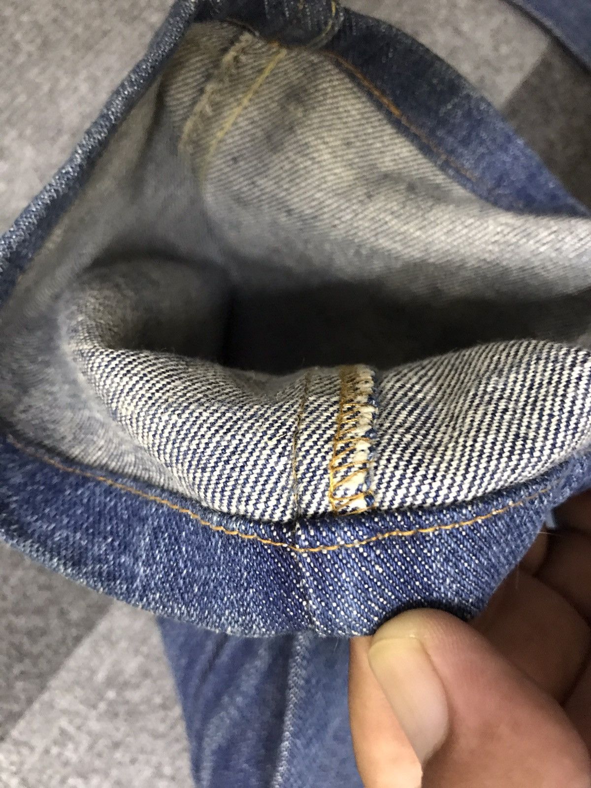 Lee Vintage 70s Lee Very Rare Archival USA Made Denim Size US 31 - 14 Thumbnail