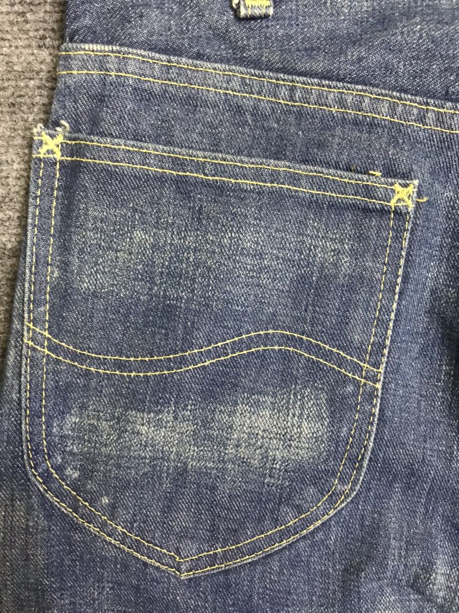 Lee Vintage 70s Lee Very Rare Archival USA Made Denim Size US 31 - 12 Thumbnail