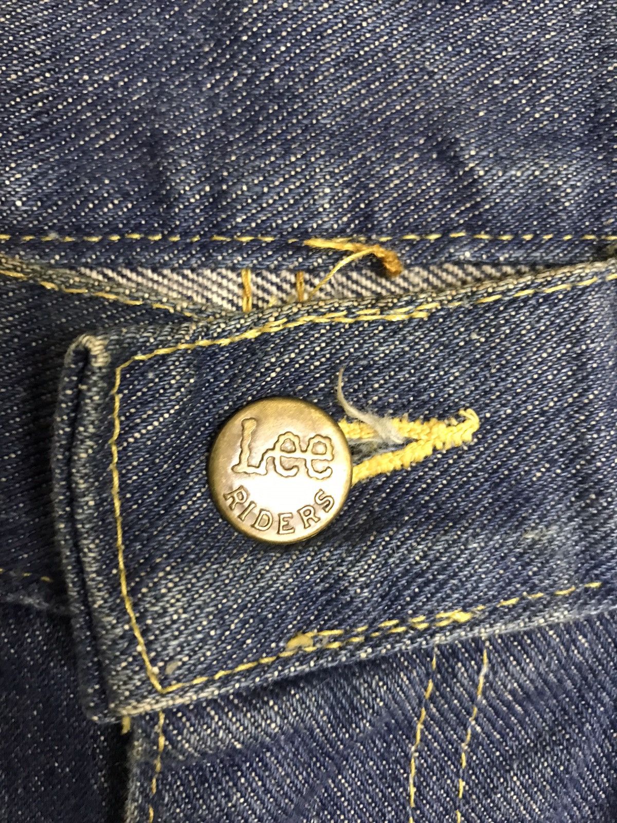 Lee Vintage 70s Lee Very Rare Archival USA Made Denim Size US 31 - 4 Thumbnail