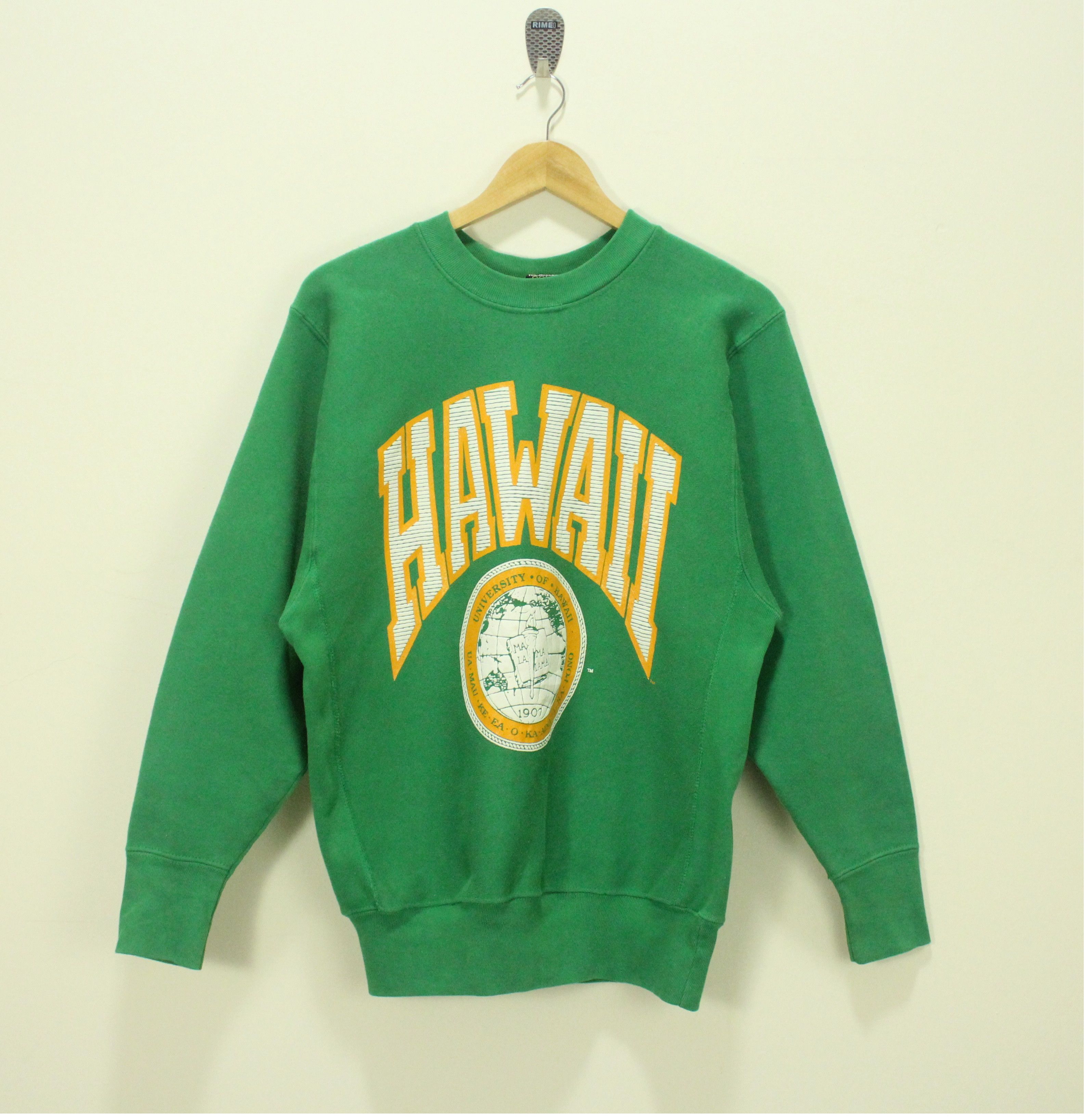Vintage Vintage UNIVERSITY OF HAWAII Sweatshirt Size US M / EU 48-50 / 2 - 1 Thumbnail