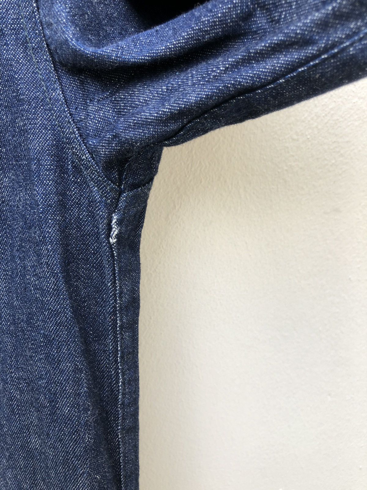 Blue Blue Japan Okura Arigato Japan Indigo Denim Shirt Size US M / EU 48-50 / 2 - 6 Thumbnail