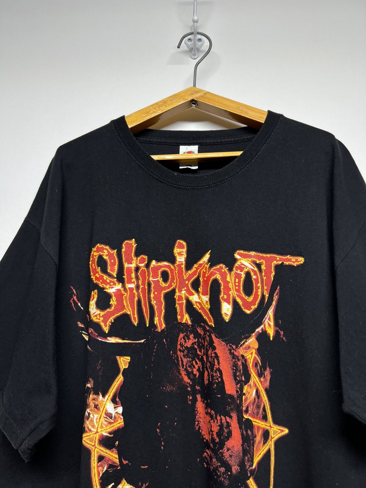 Band Tees × Slipknot × Vintage Vintage Y2k Slipknot Antennas To Hell Big Logo T-Shirt 00’s Size US XL / EU 56 / 4 - 3 Thumbnail