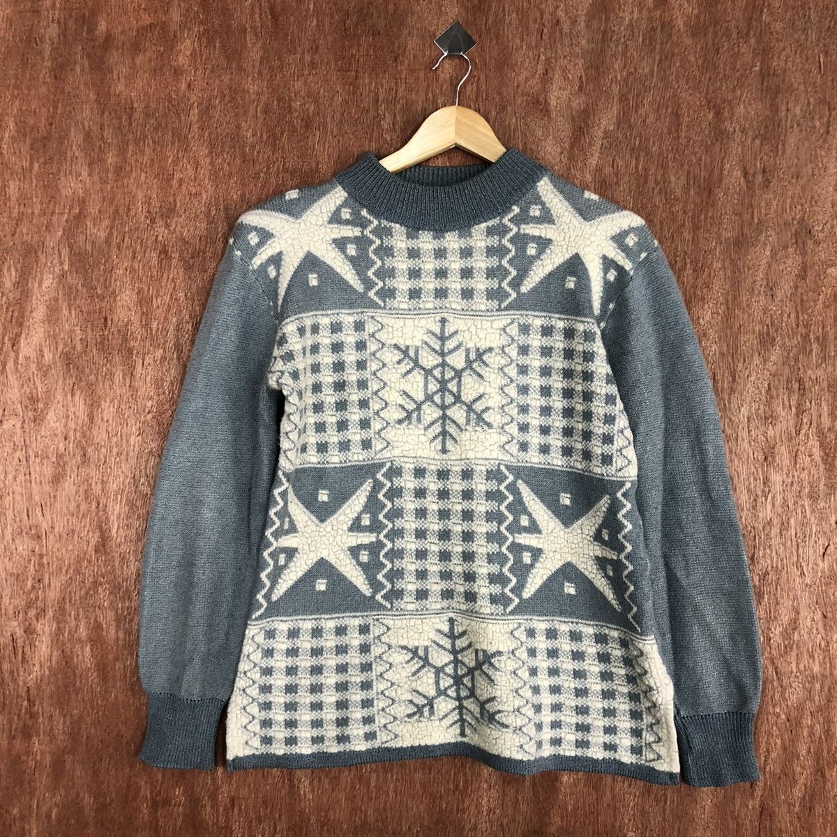 Homespun Knitwear DL Juria art checkered vintage Knitwear #c731 Size US M / EU 48-50 / 2 - 3 Thumbnail