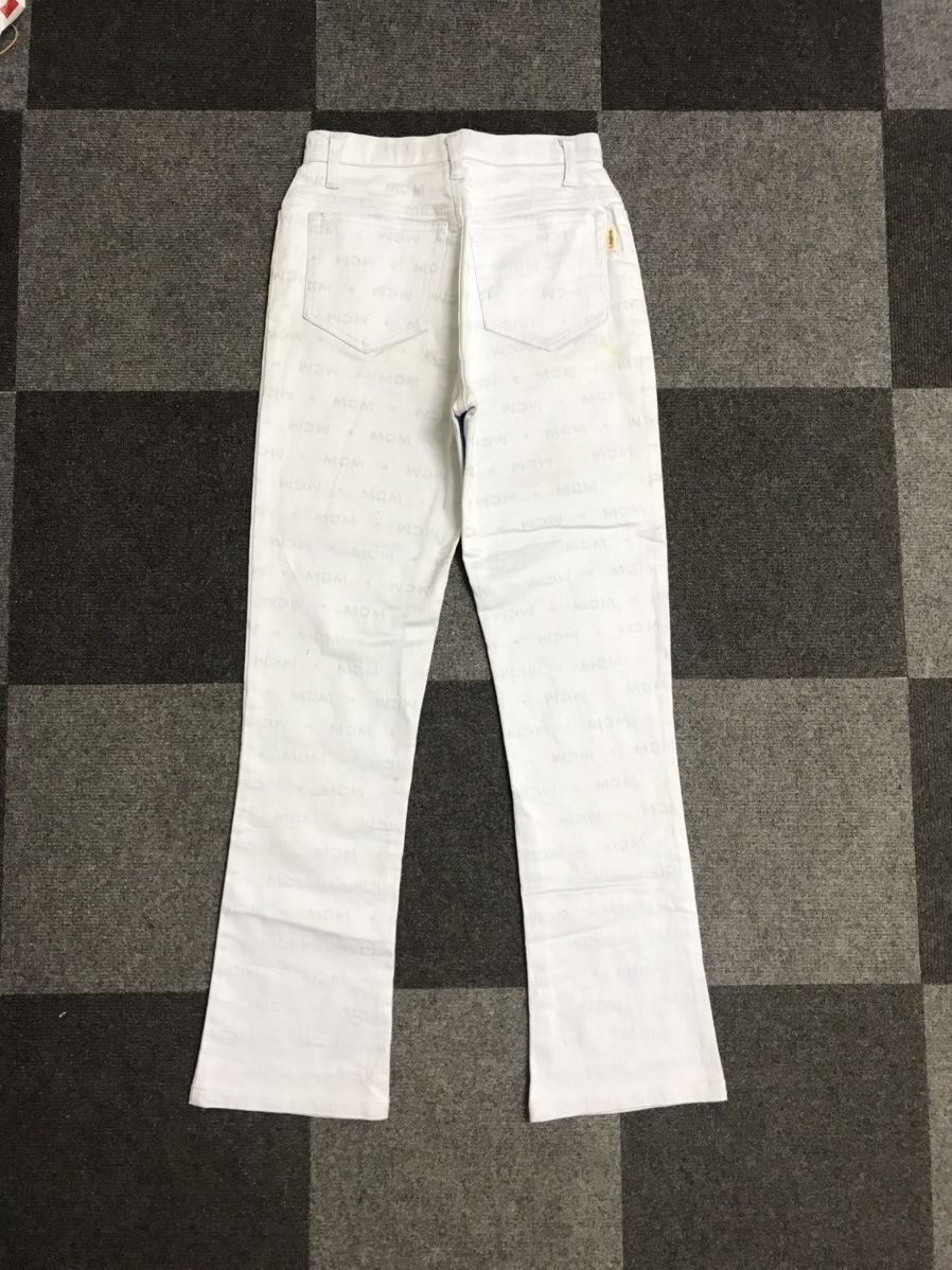 Designer × MCM Full Print MCM Flare Pant Size 24" / US 00 / IT 34 - 7 Thumbnail