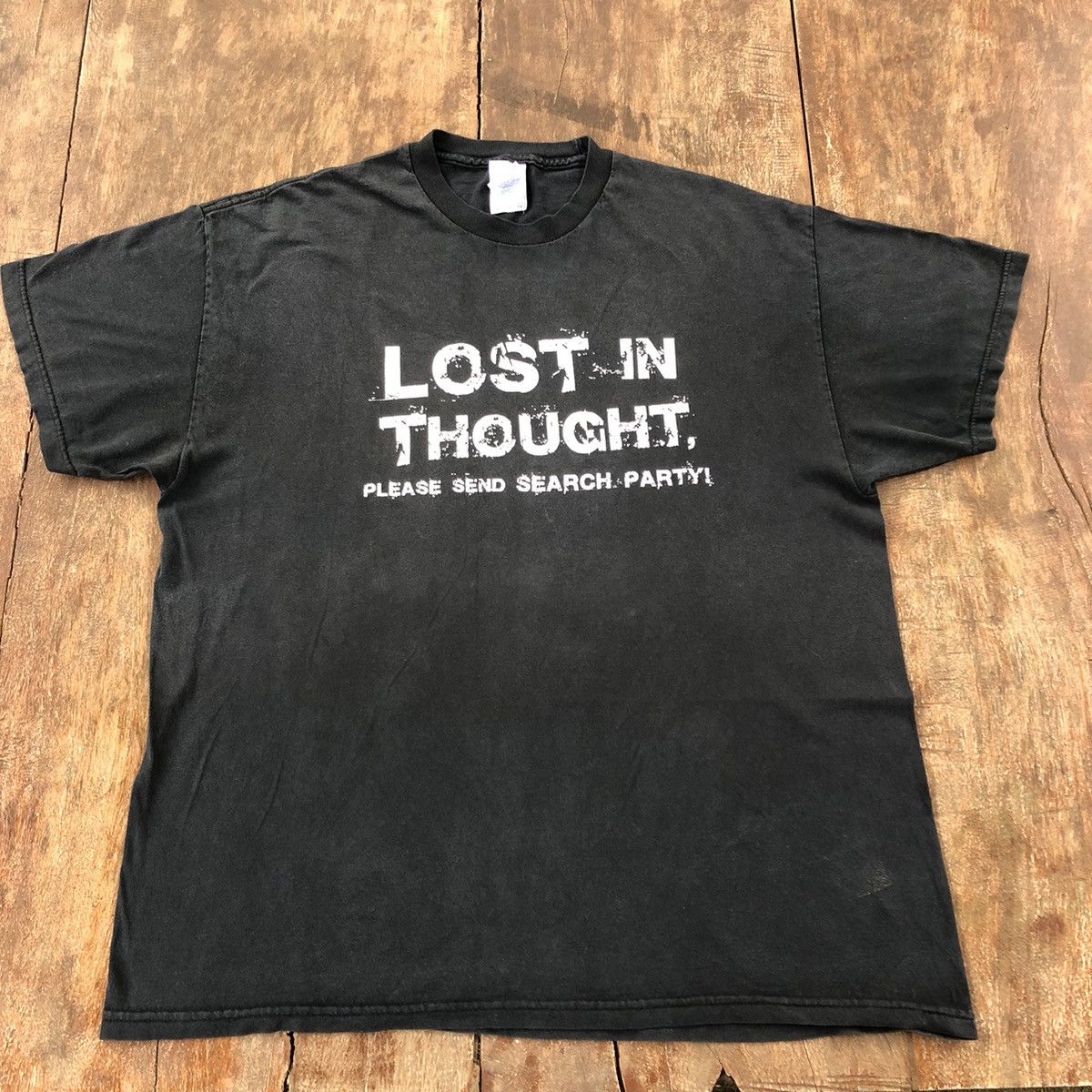 Band Tees Vintage Lost In Thought Rock Band T Shirt Size US XL / EU 56 / 4 - 1 Thumbnail