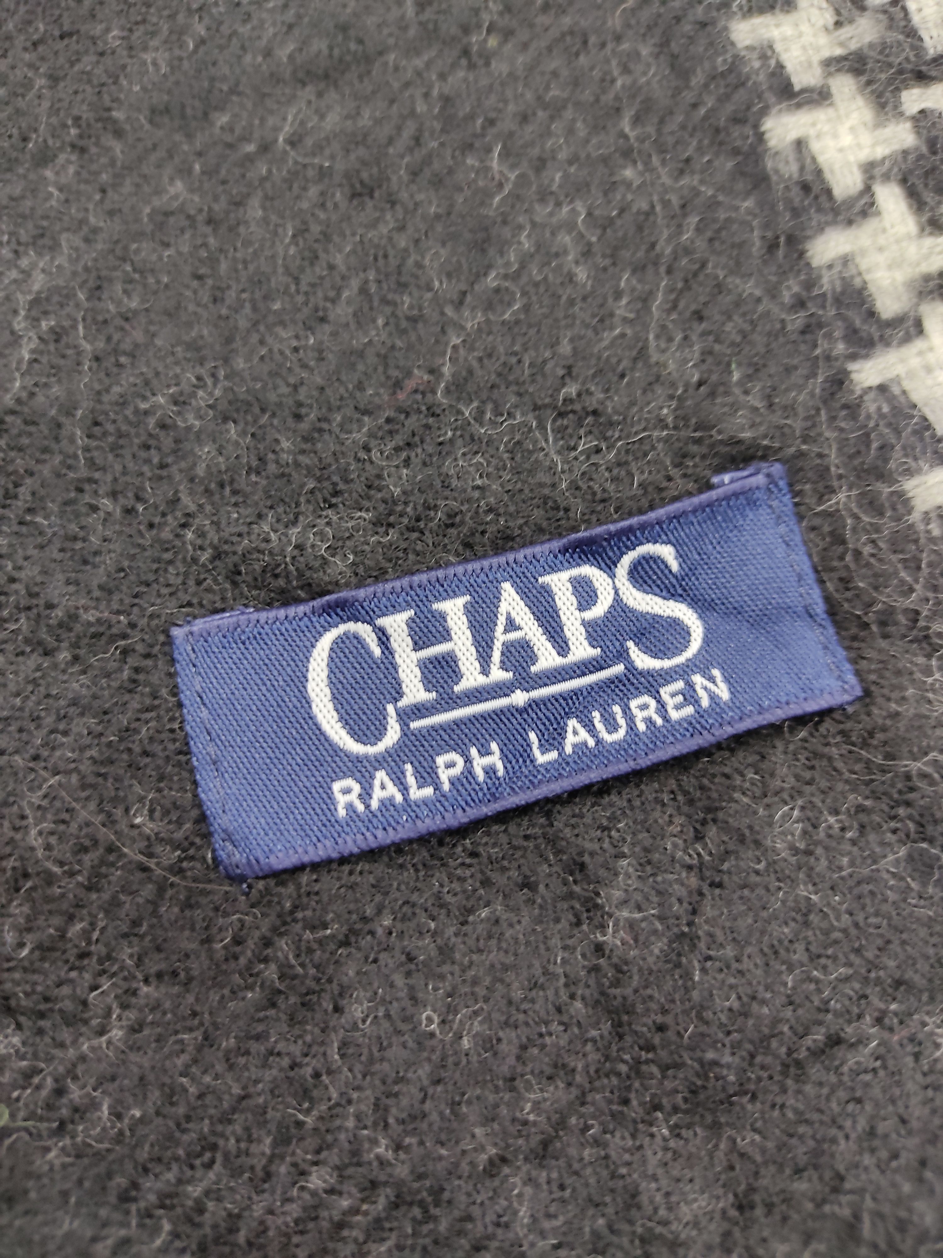 Chaps Ralph Lauren Chaps Ralph Lauren Black White Scarf Muffler Neck Wear Size ONE SIZE - 3 Thumbnail