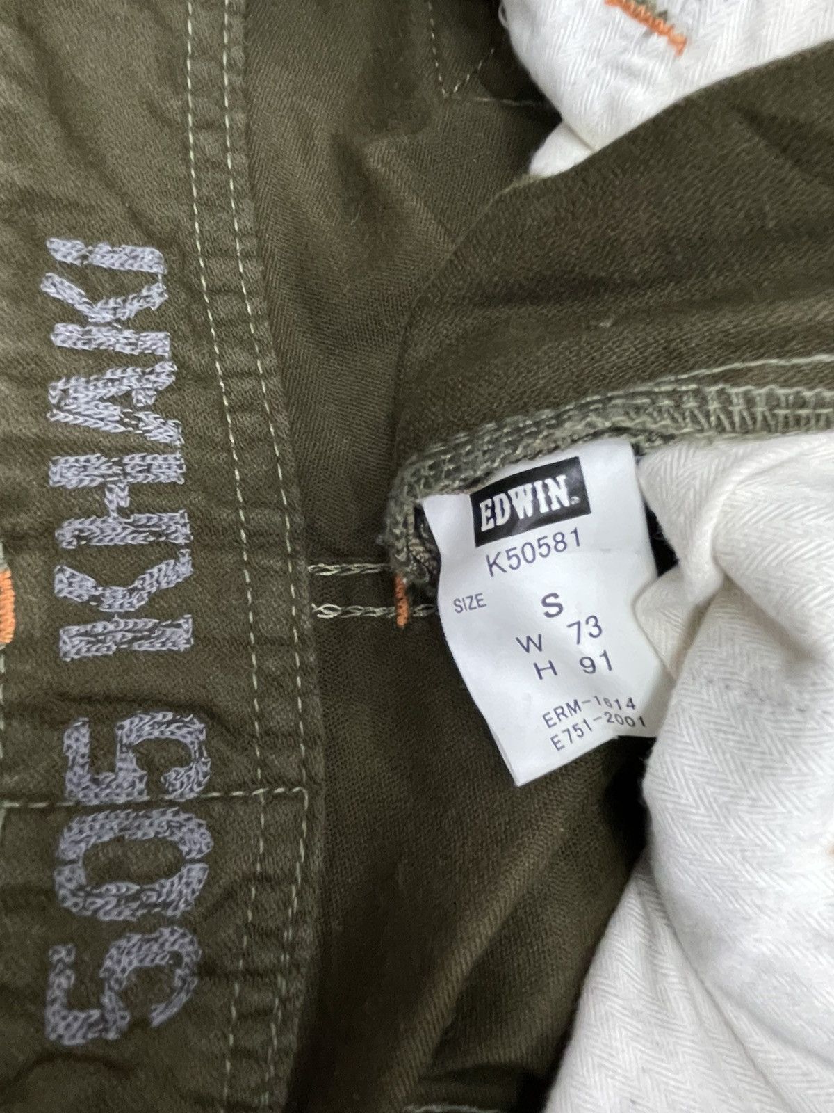 Edwin RARE Military Bush Cargo Travis Scott Style Size US 29 - 5 Thumbnail